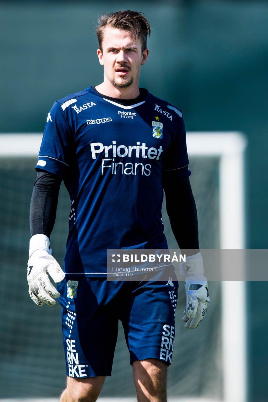 Målvakt Erik Dahlin