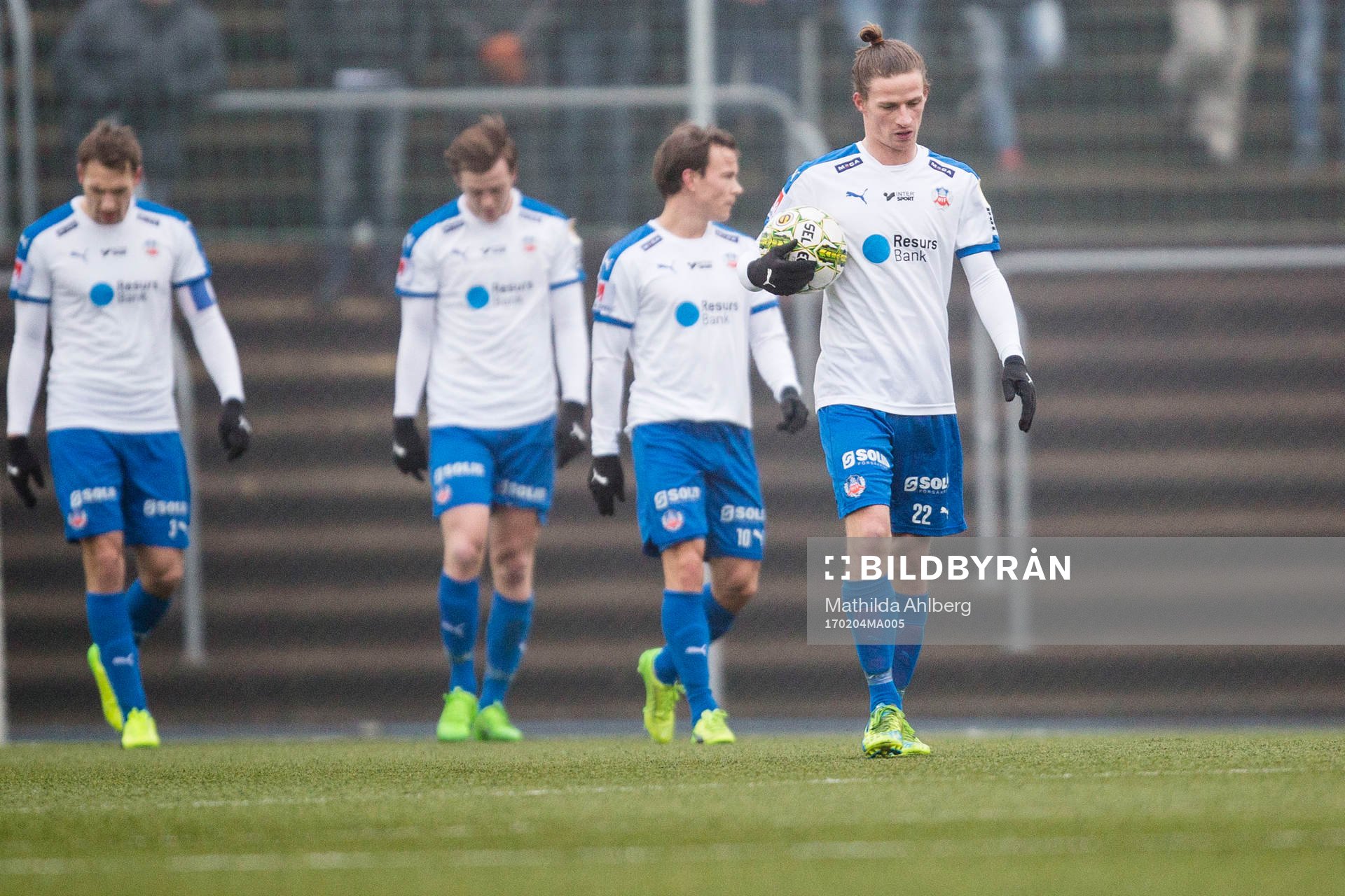 Helsingborgs Jesper Lange deppar
