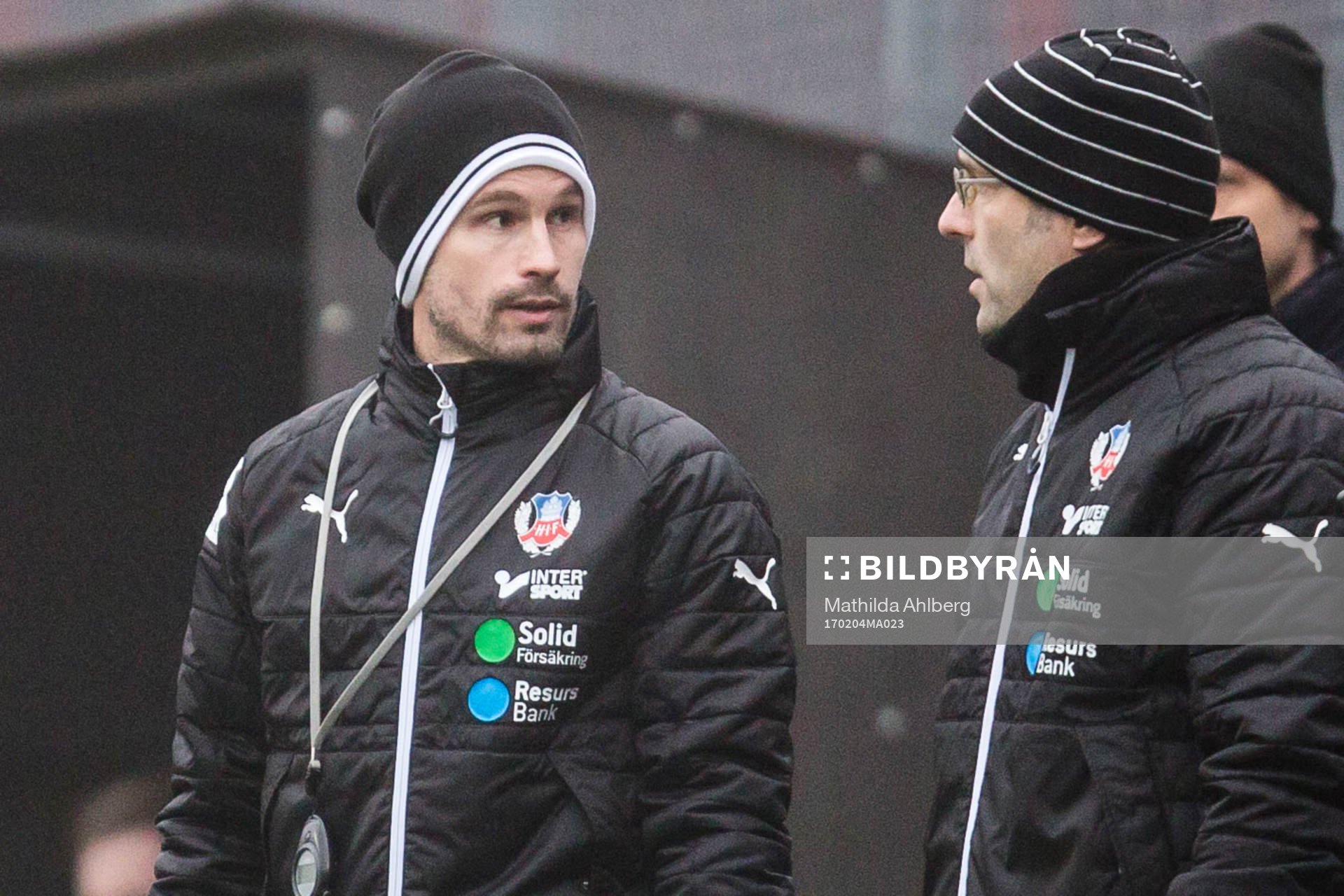Helsingborgs assisterande tränare Christoffer Andersson