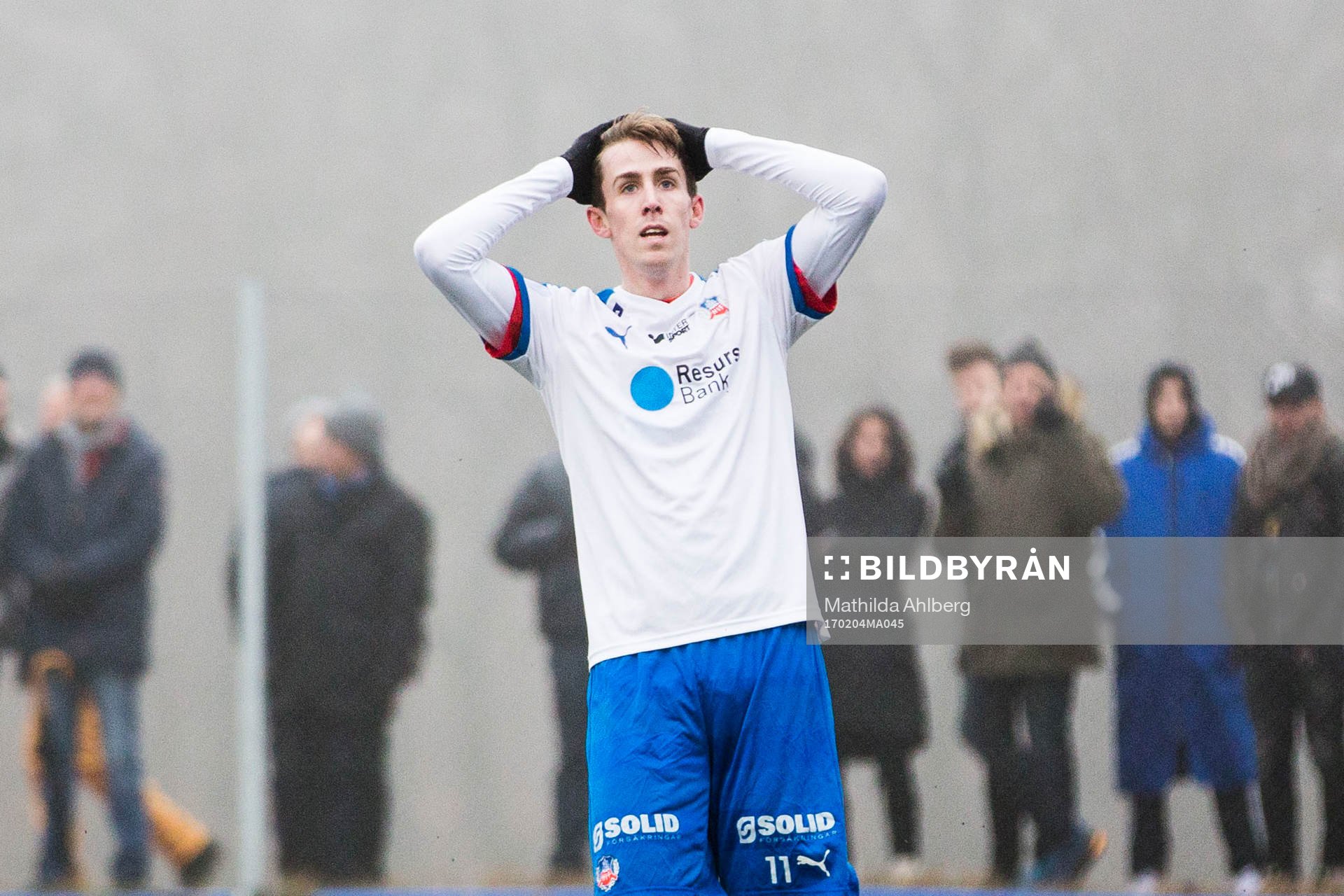 Helsingborgs Adam Eriksson deppar