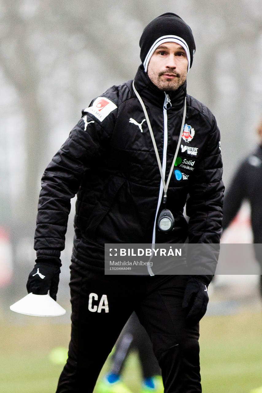 Helsingborgs assisterande tränare Christoffer Andersson