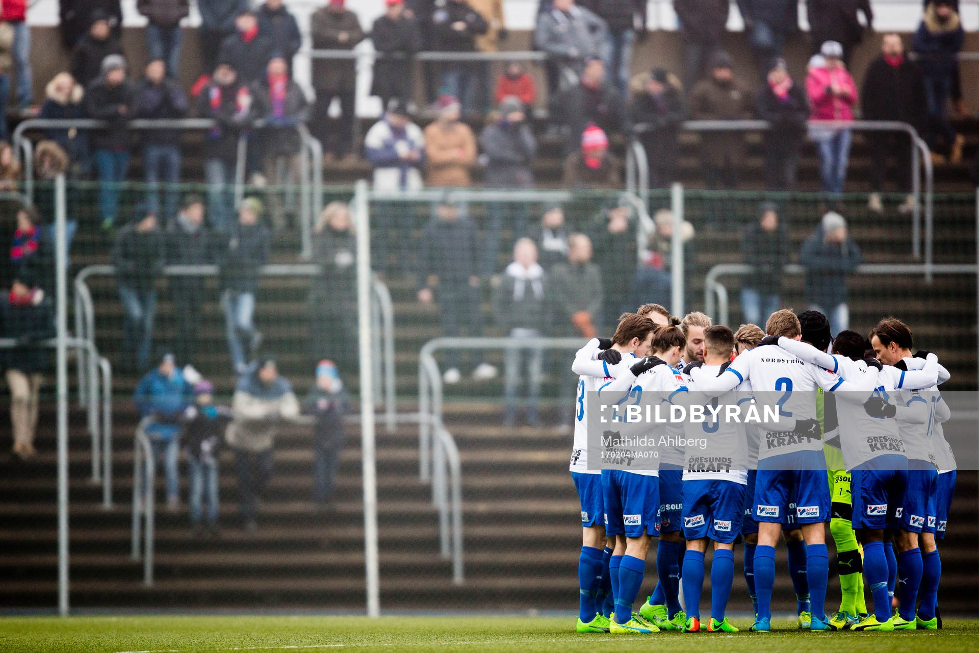 Helsingborgs spelare samlade