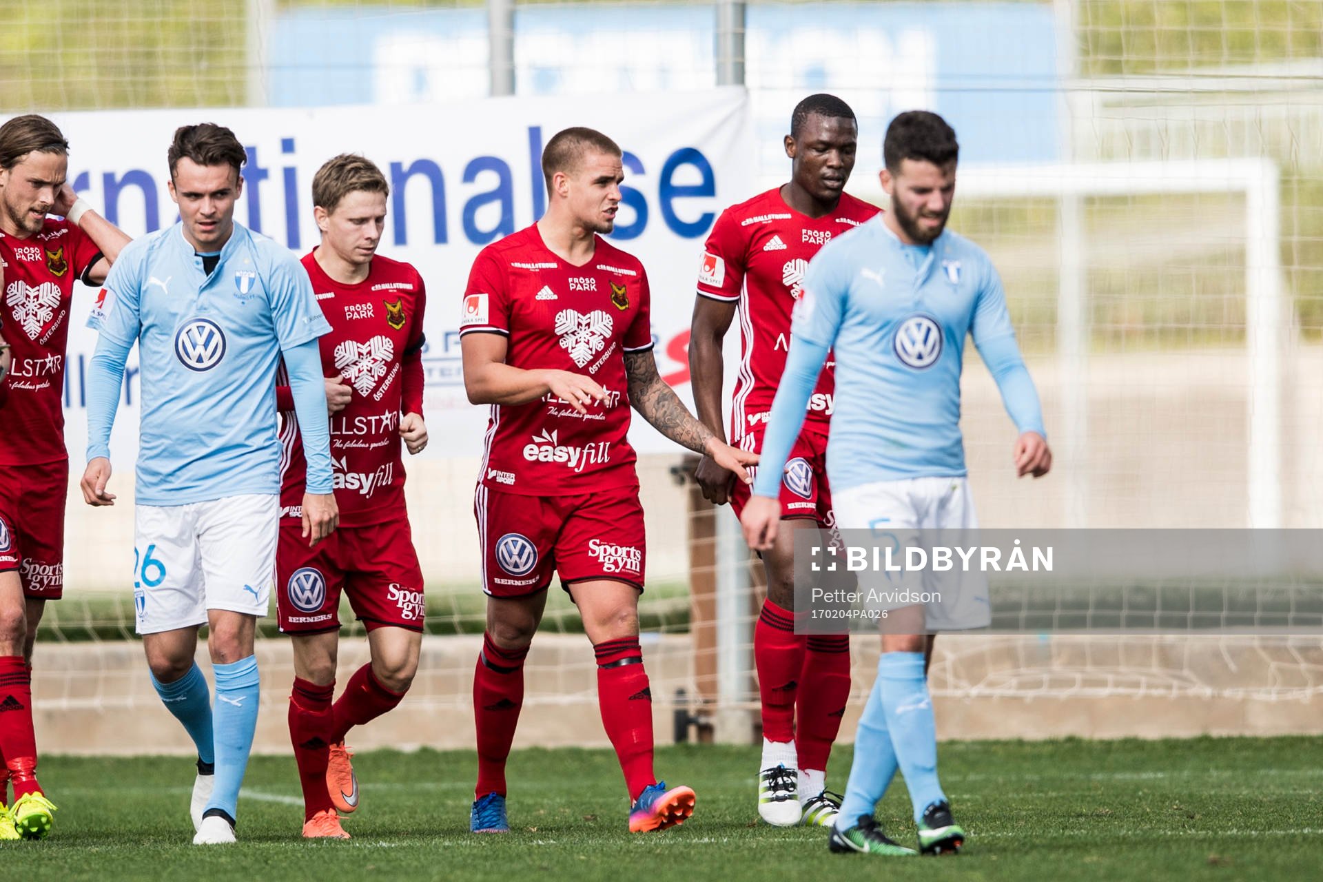 Malmö FFs Andreas Vindheim och Erdal Rakip deppar