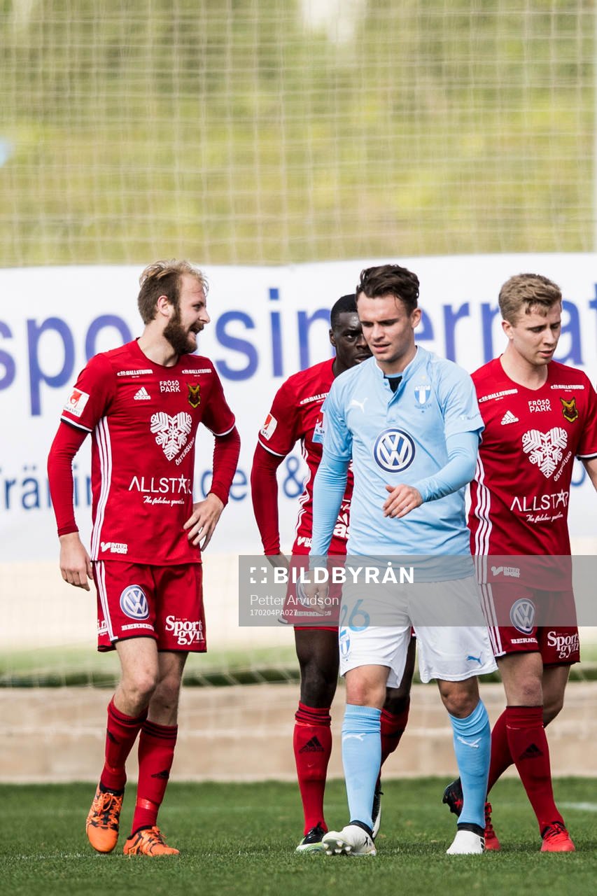 Malmö FFs Andreas Vindheim deppar