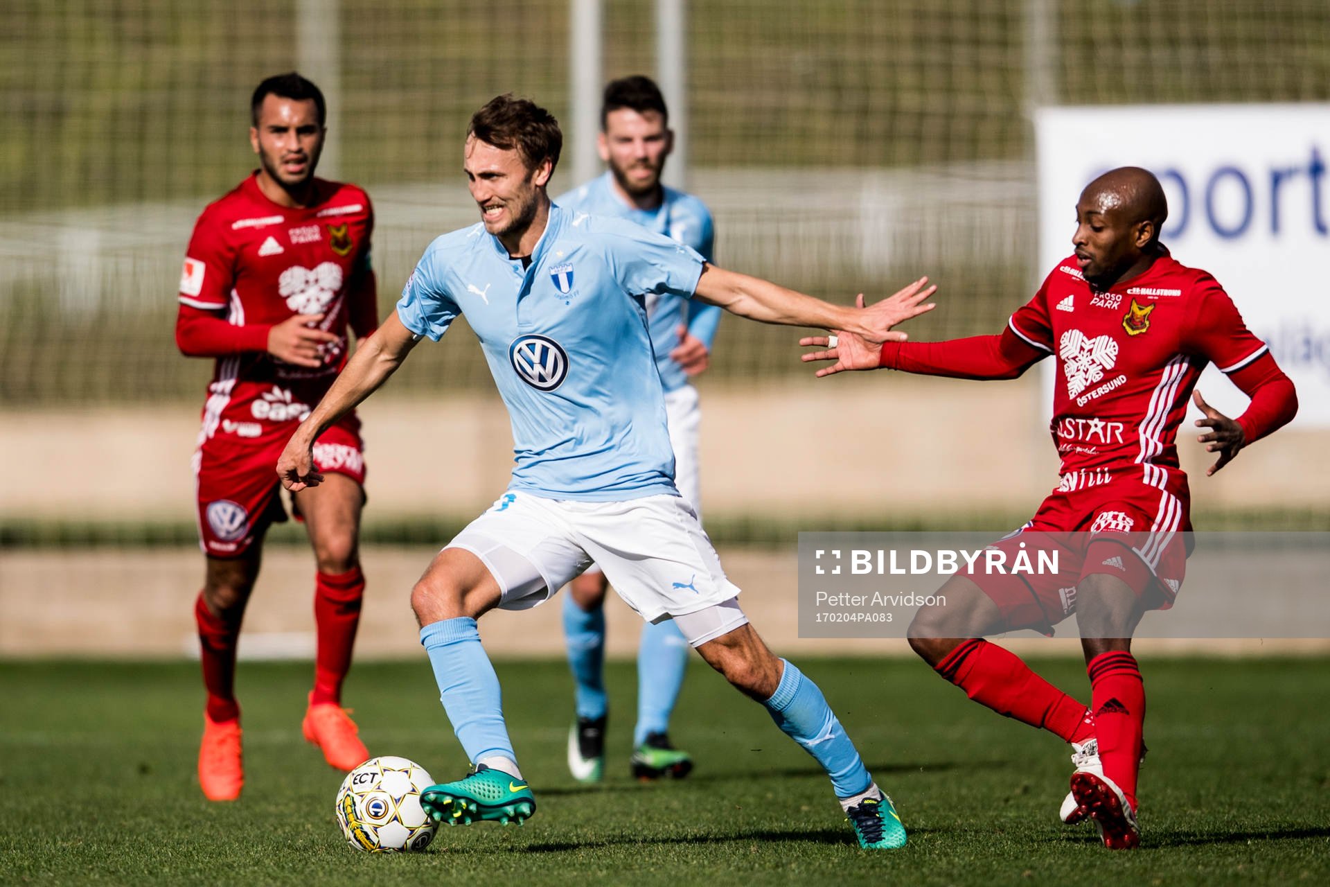 Malmö FFs Magnus Wolff Eikrem och Östersunds Fouad