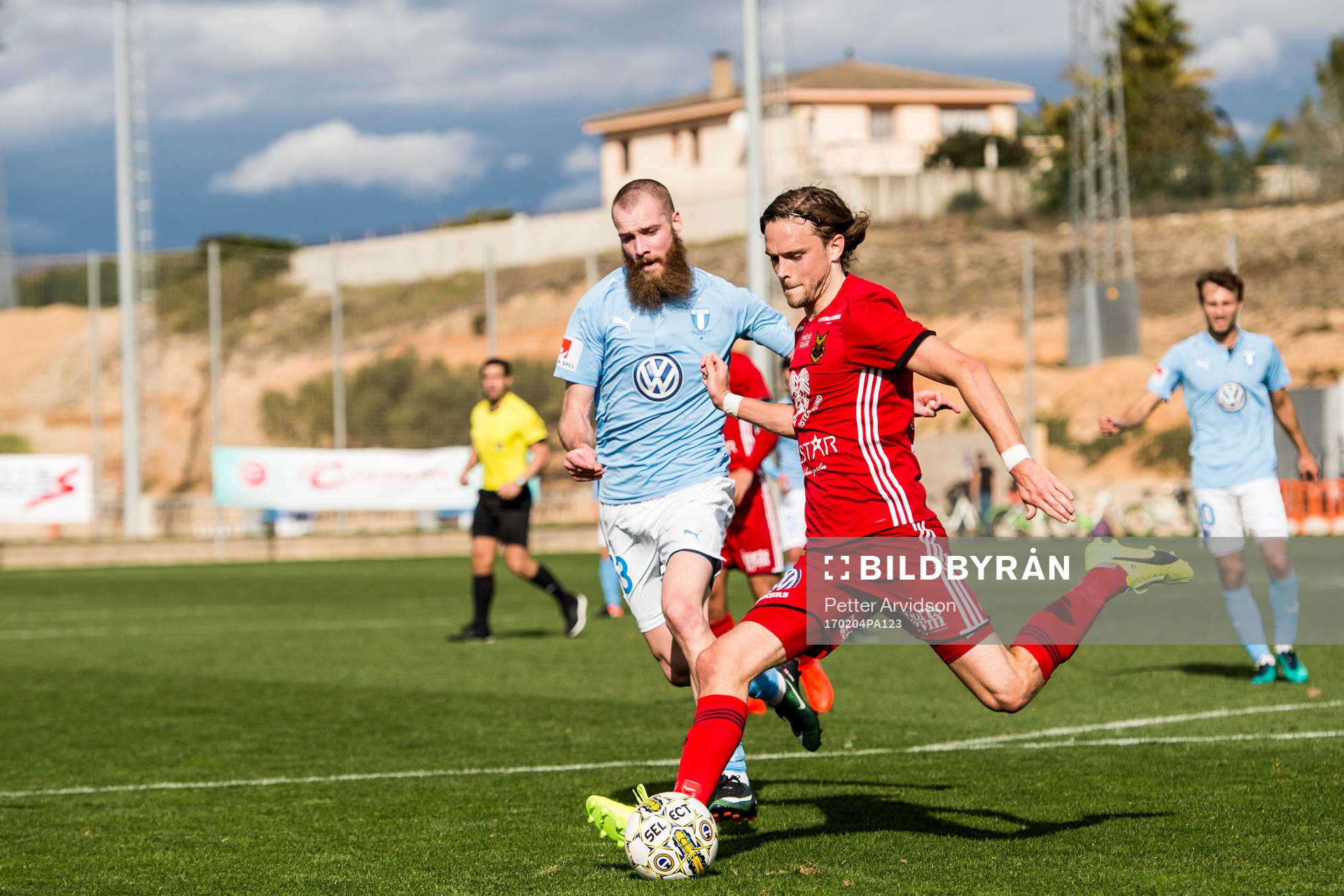 Östersunds Tom Pettersson och Malmö FFs Jo Inge Berget