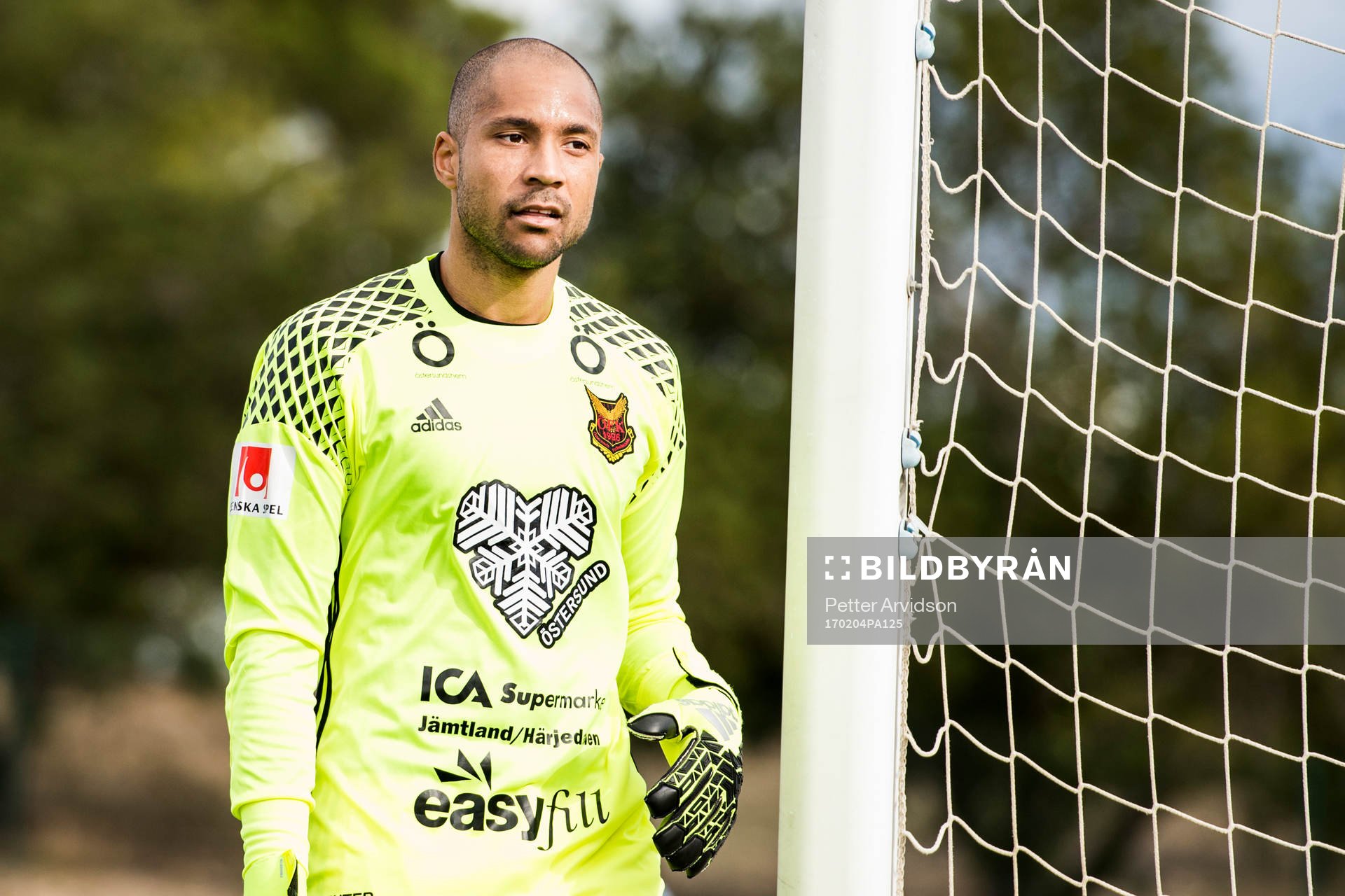 Östersunds målvakt Aly Keita