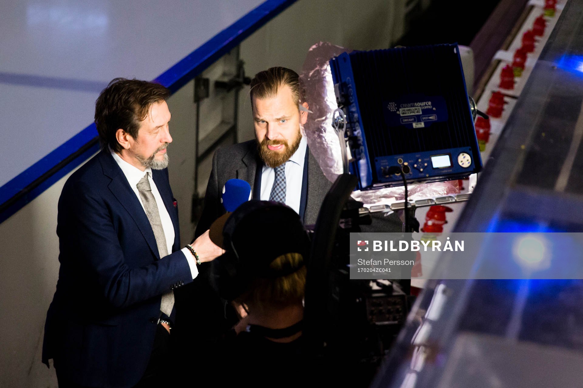 Cmores Åke Unger och Sanny Lindström