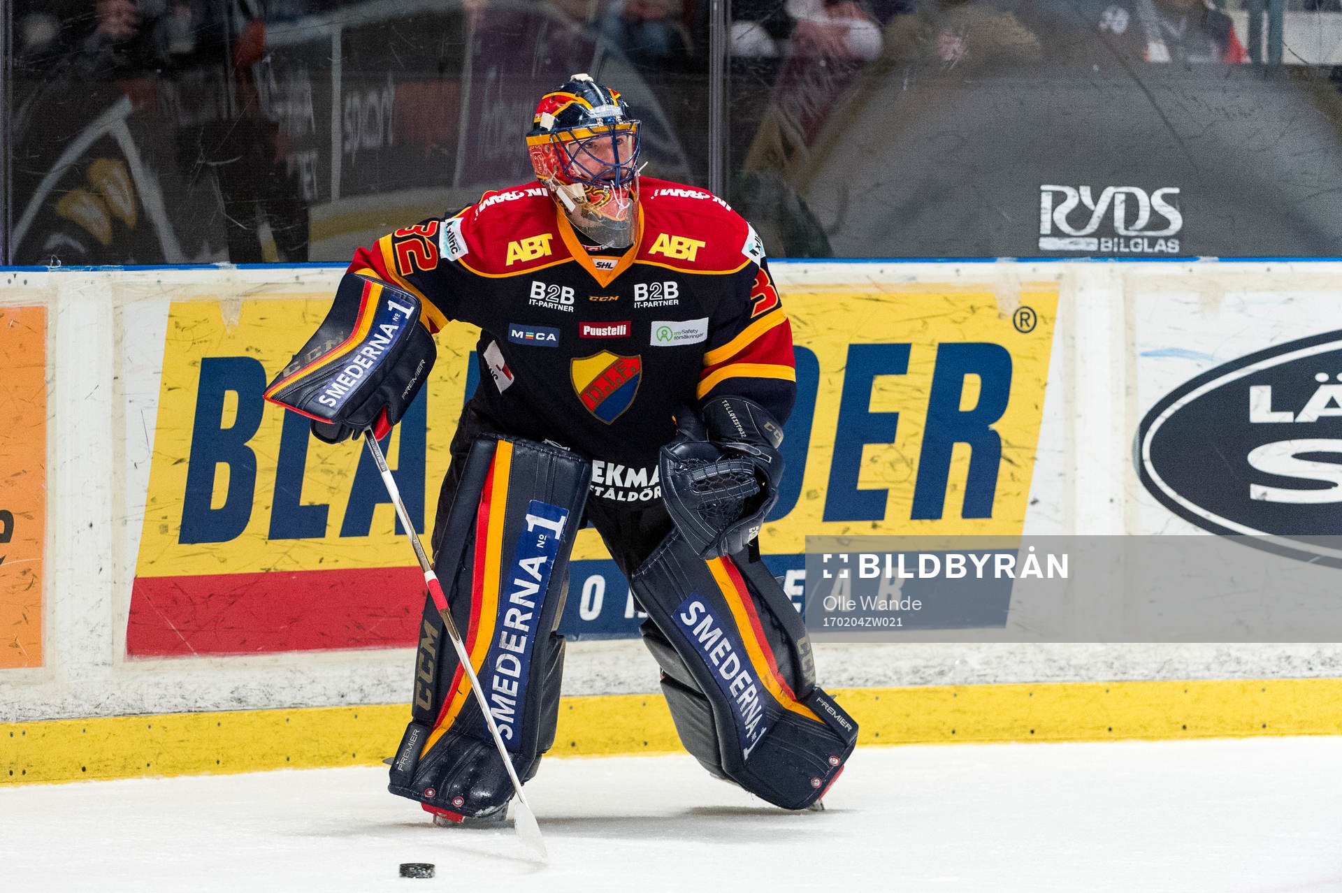 Djurgårdens målvakt Mikael Tellqvist