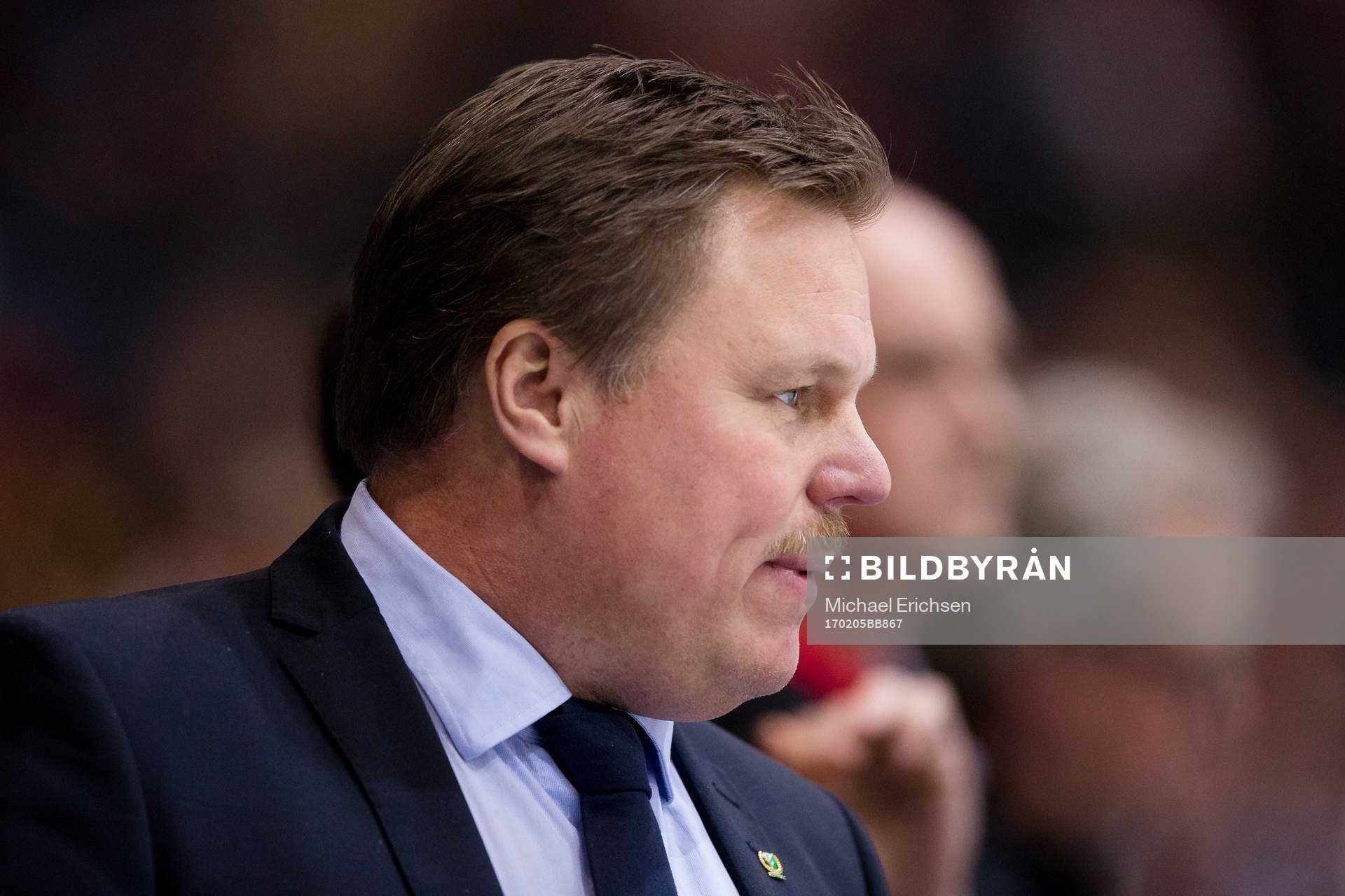 Färjestads tränare Leif Carlsson