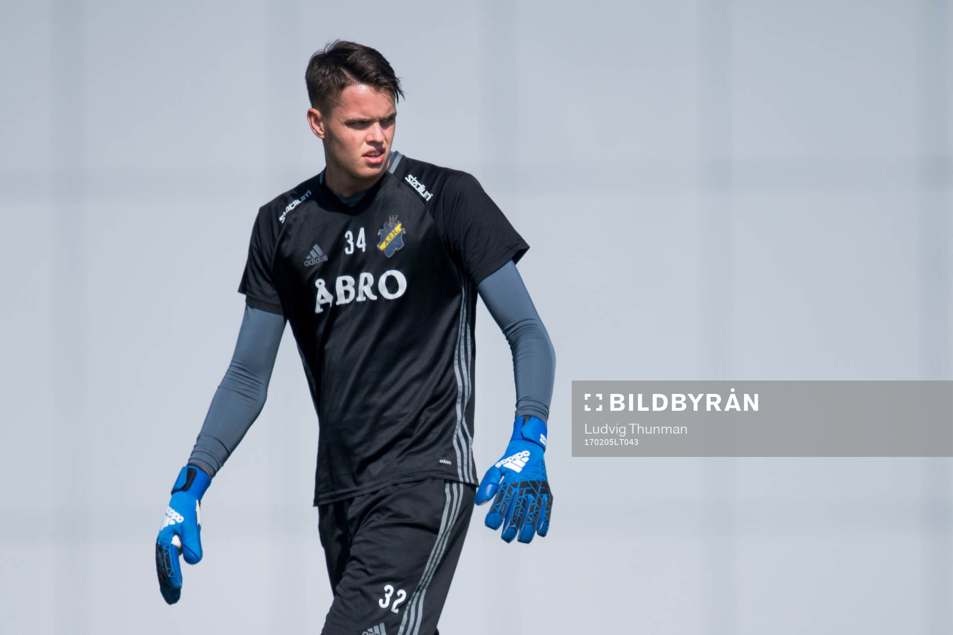 Målvakt Oscar Linnér