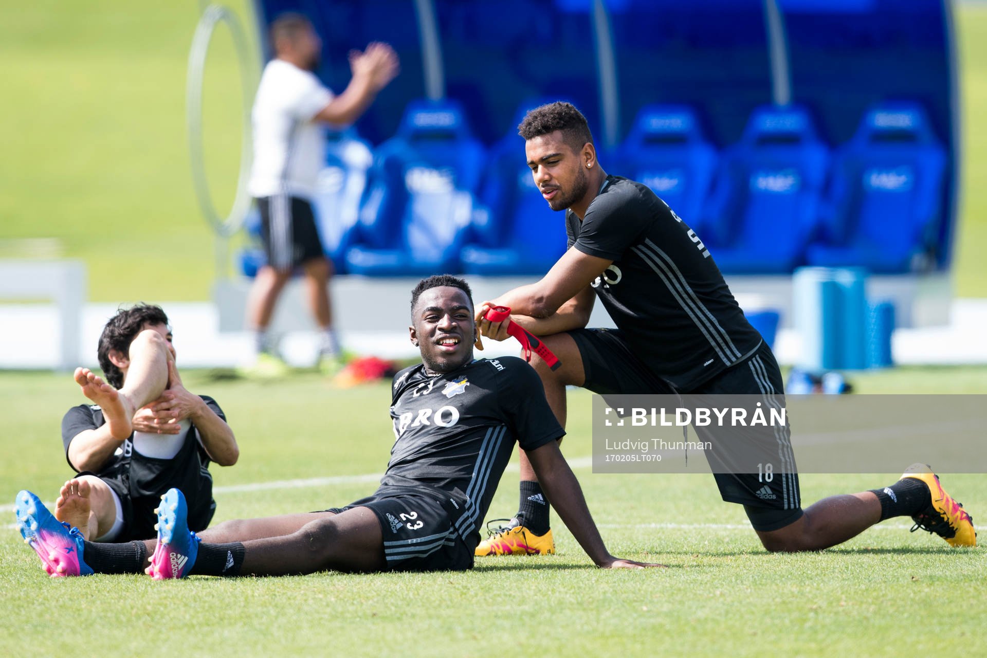 Rickson Mansiamina och Noah Sonko Sundberg