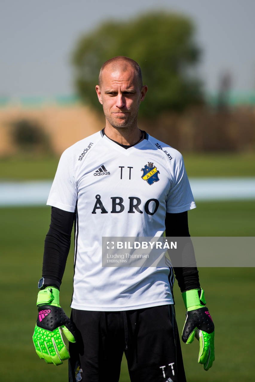 Målvaktstränare Thomas Thudin