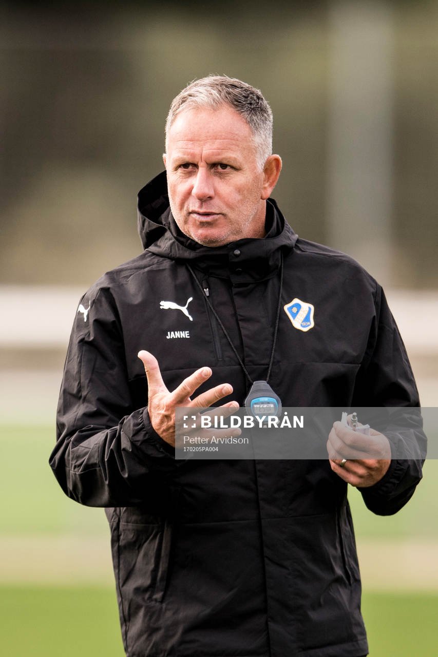 Tränare Jan Jönsson