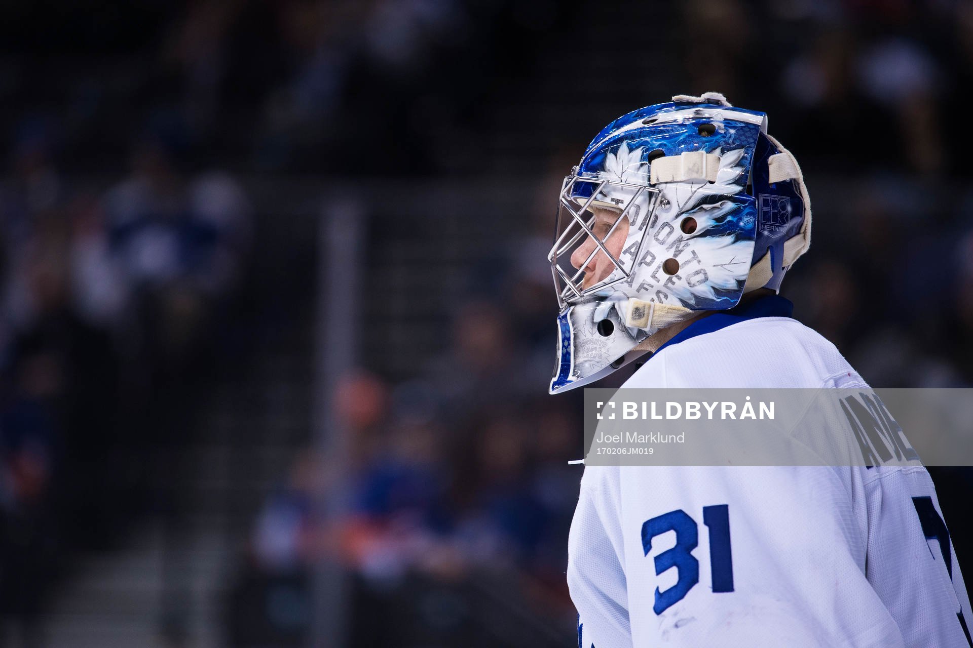 Maple Leafs målvakt Frederik Andersen