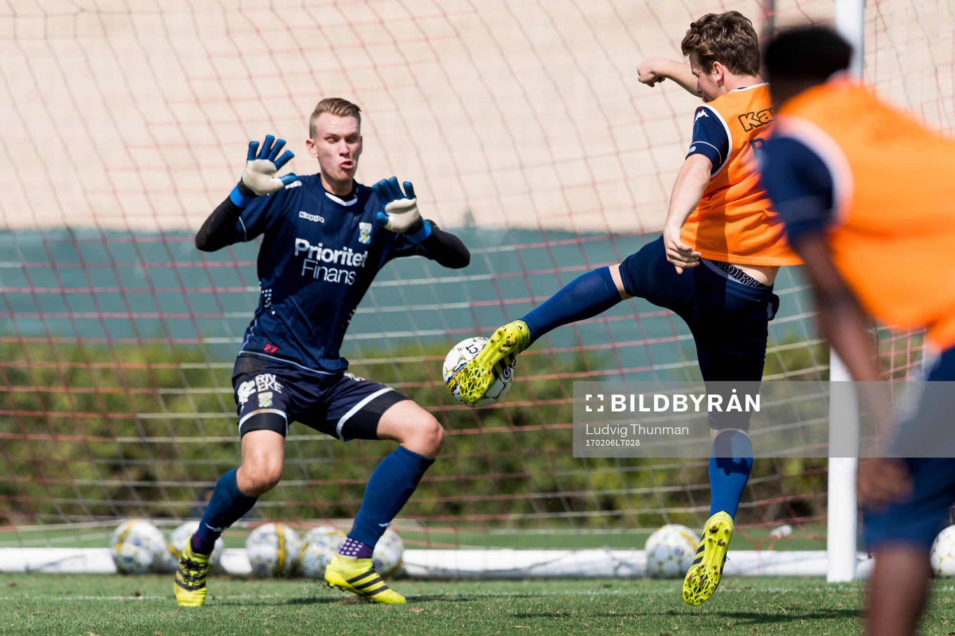 Målvakt Pontus Dahlberg