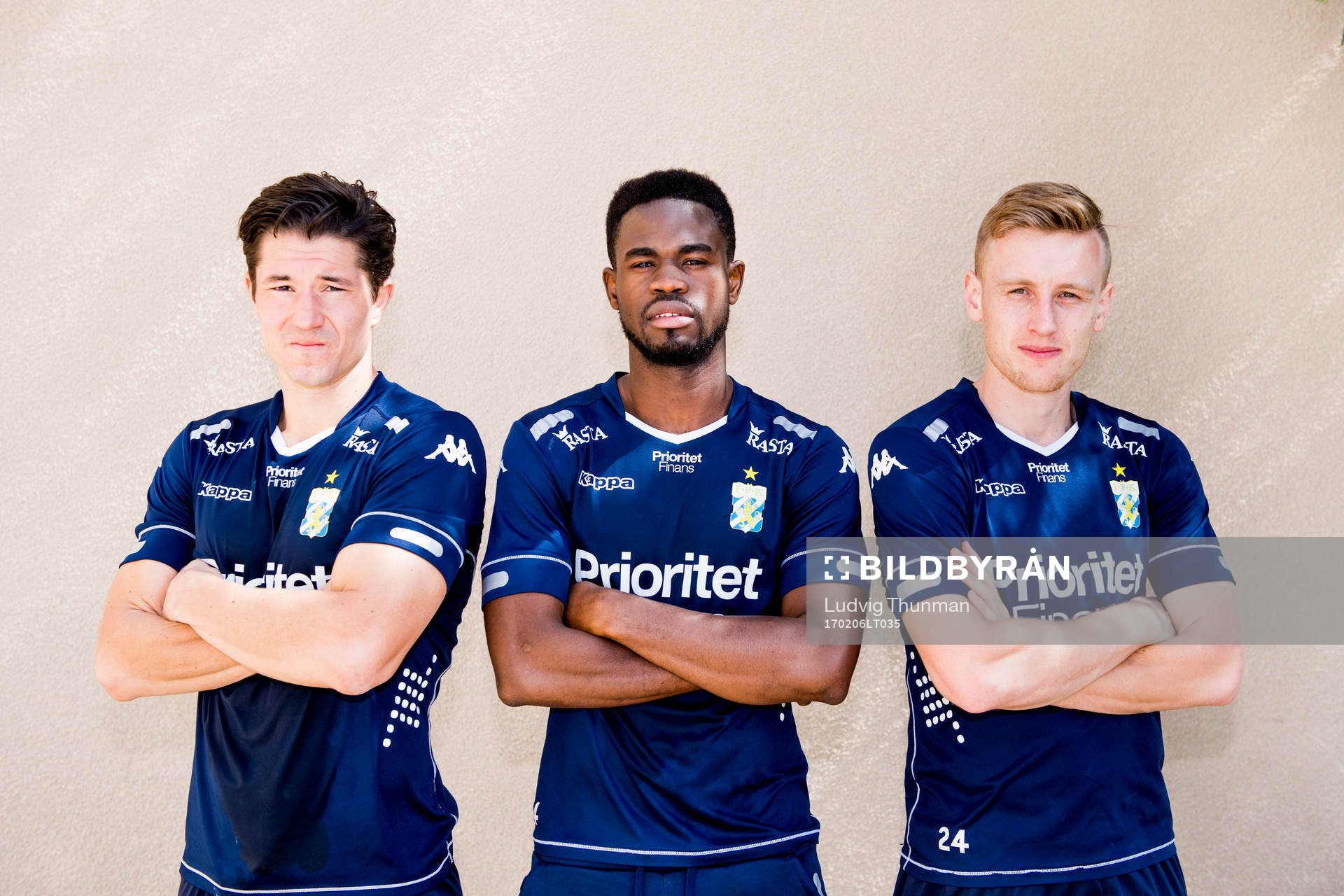 David Boo Wiklander, Abdul Razak och Sebastian Ohlsson