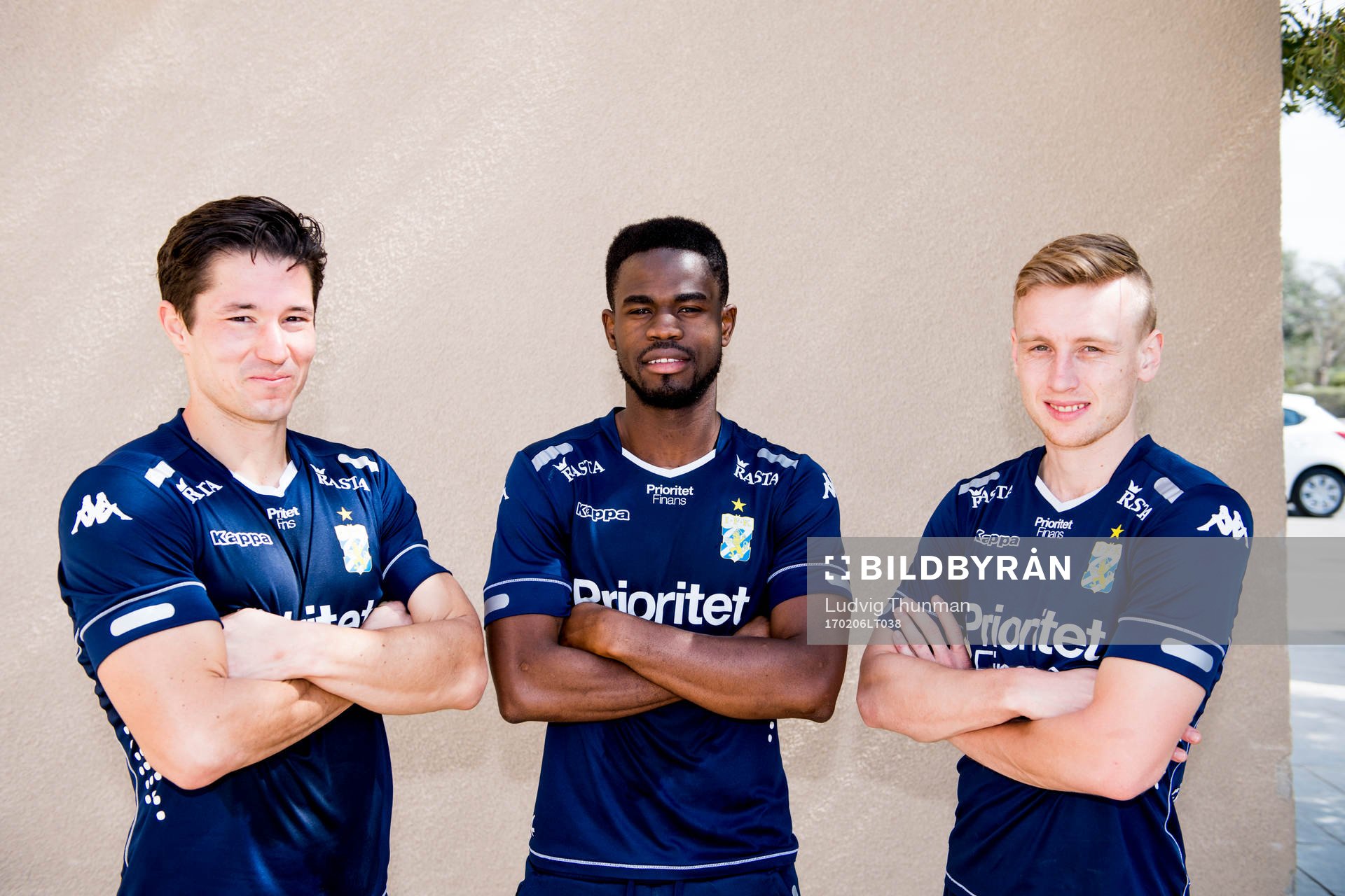 David Boo Wiklander, Abdul Razak och Sebastian Ohlsson