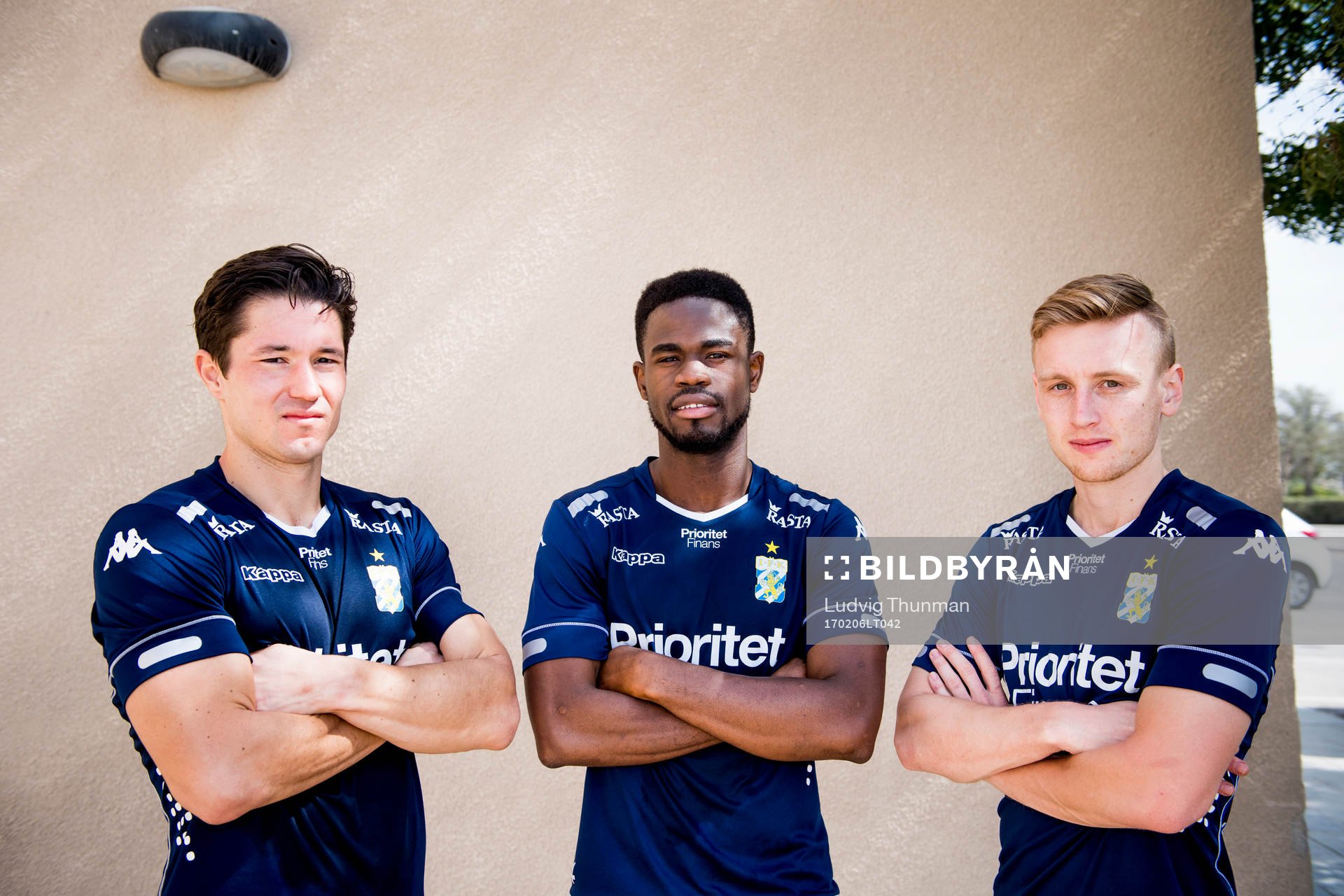David Boo Wiklander, Abdul Razak och Sebastian Ohlsson