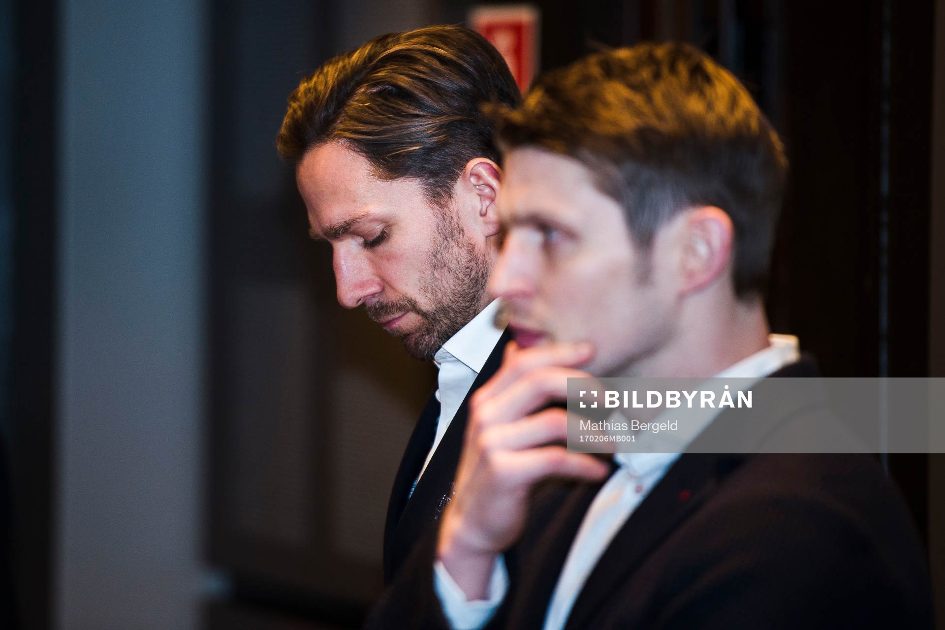 Frölundas Joel Lundqvist och Sparta Prags Petr Vrana