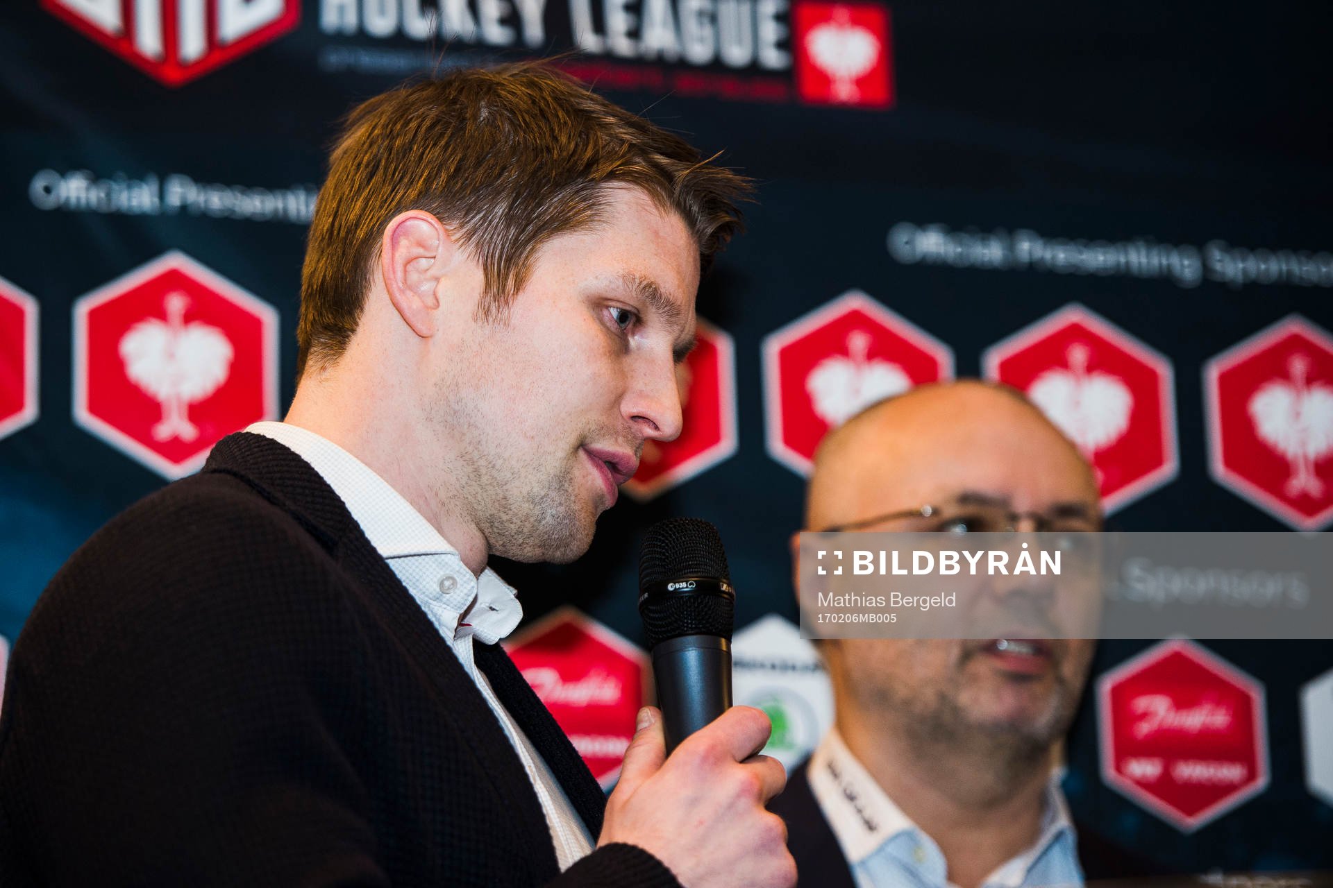 Sparta Prags Petr Vrana och tränare Jiri Kalous