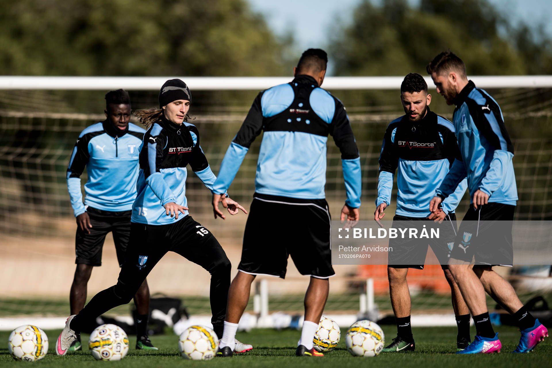 Pa Konate, Pawel Cibicki, Erdal Rakip och Lasse Nielsen