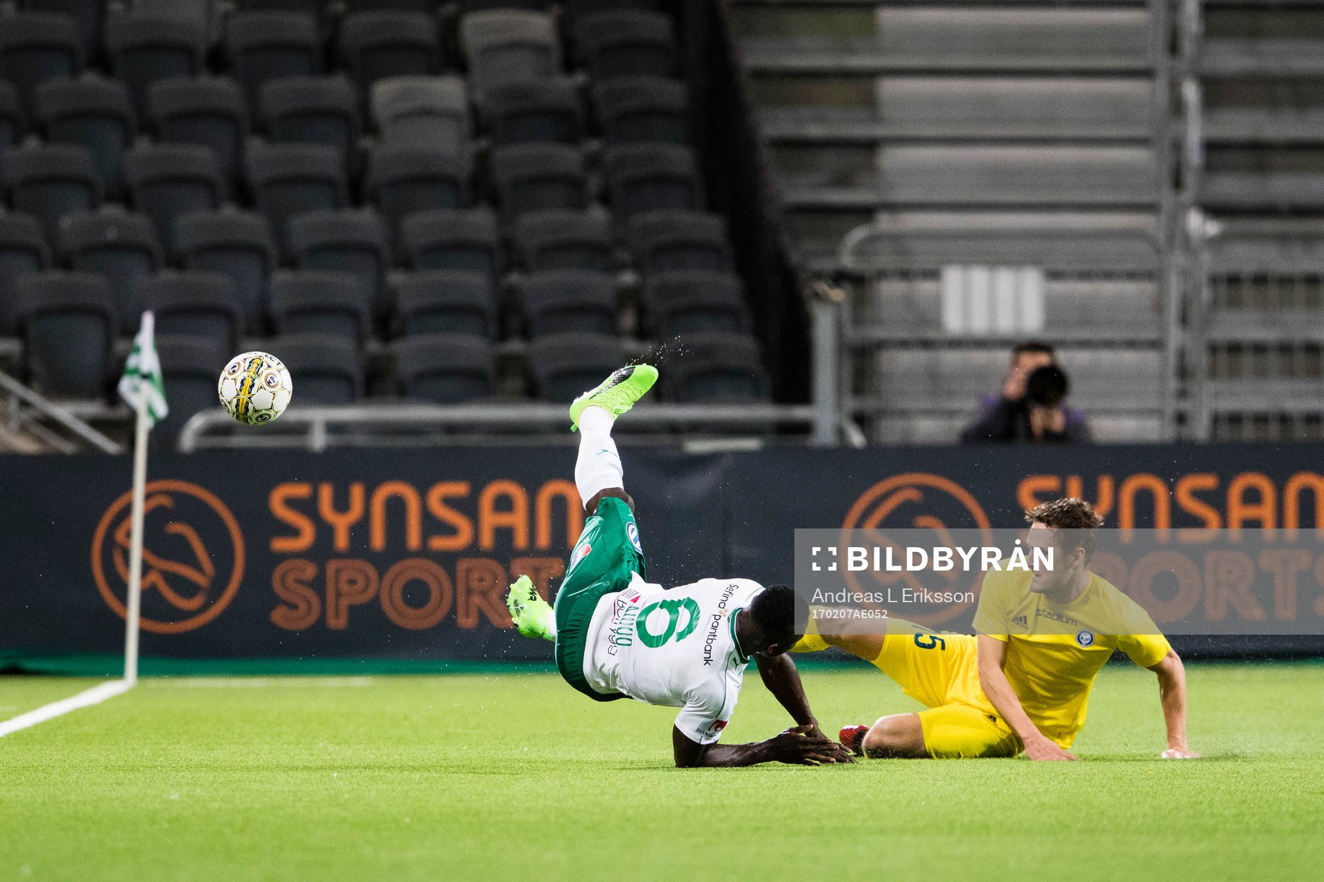 Hammarbys Joseph Aidoo bjuds går omkull