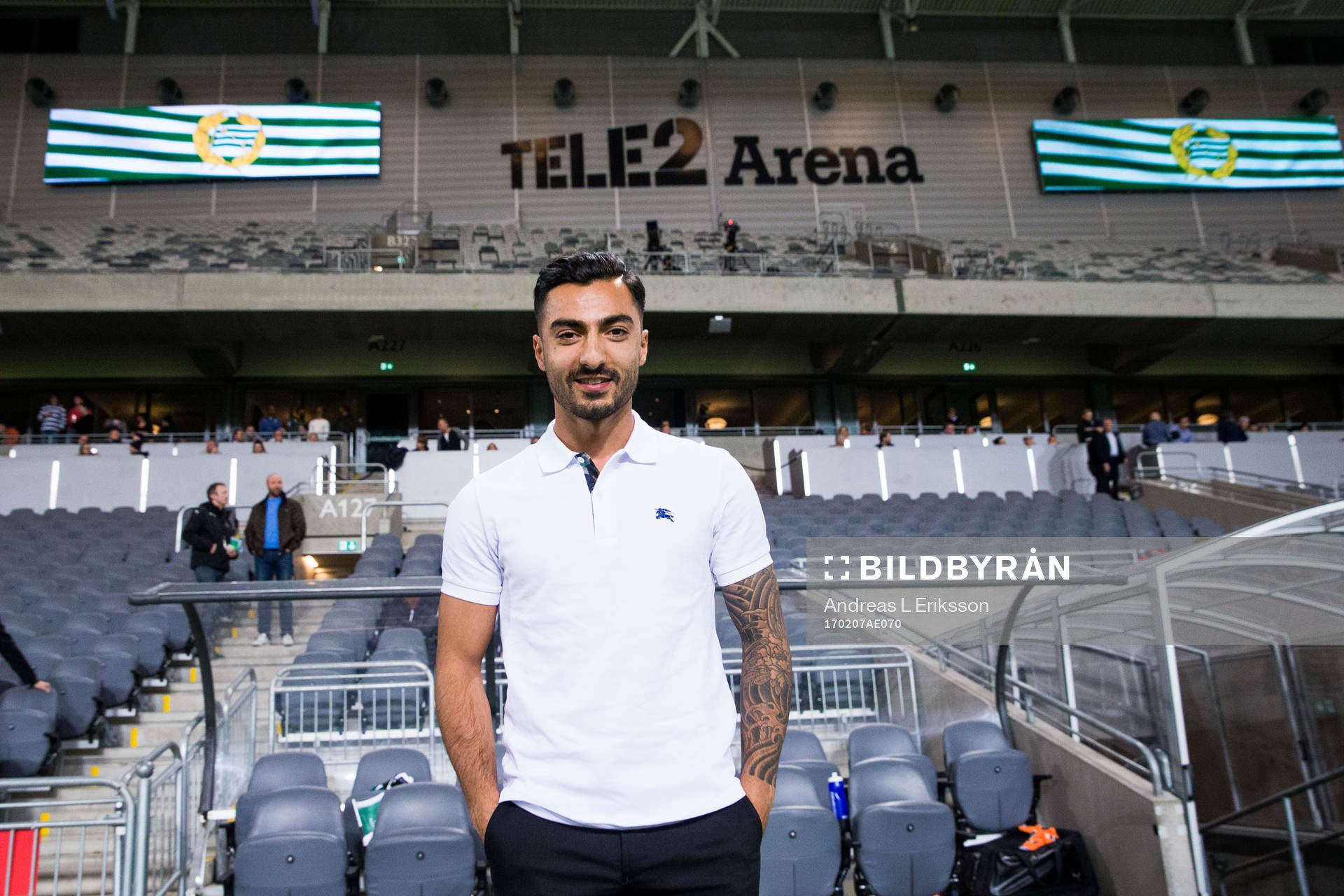 Hammarbys nyförvärv Jiloan Hamad i halvtidsvilan av