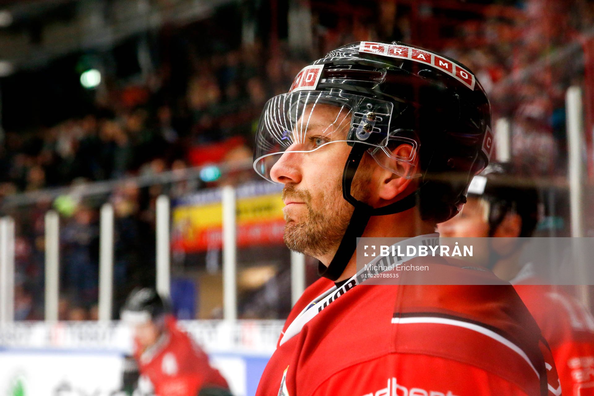 Frölundas Joel Lundqvist värmer upp