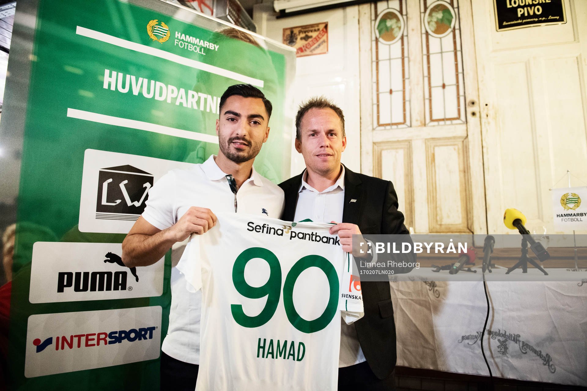 Hammarbys nye spelare Jiloan Hamad