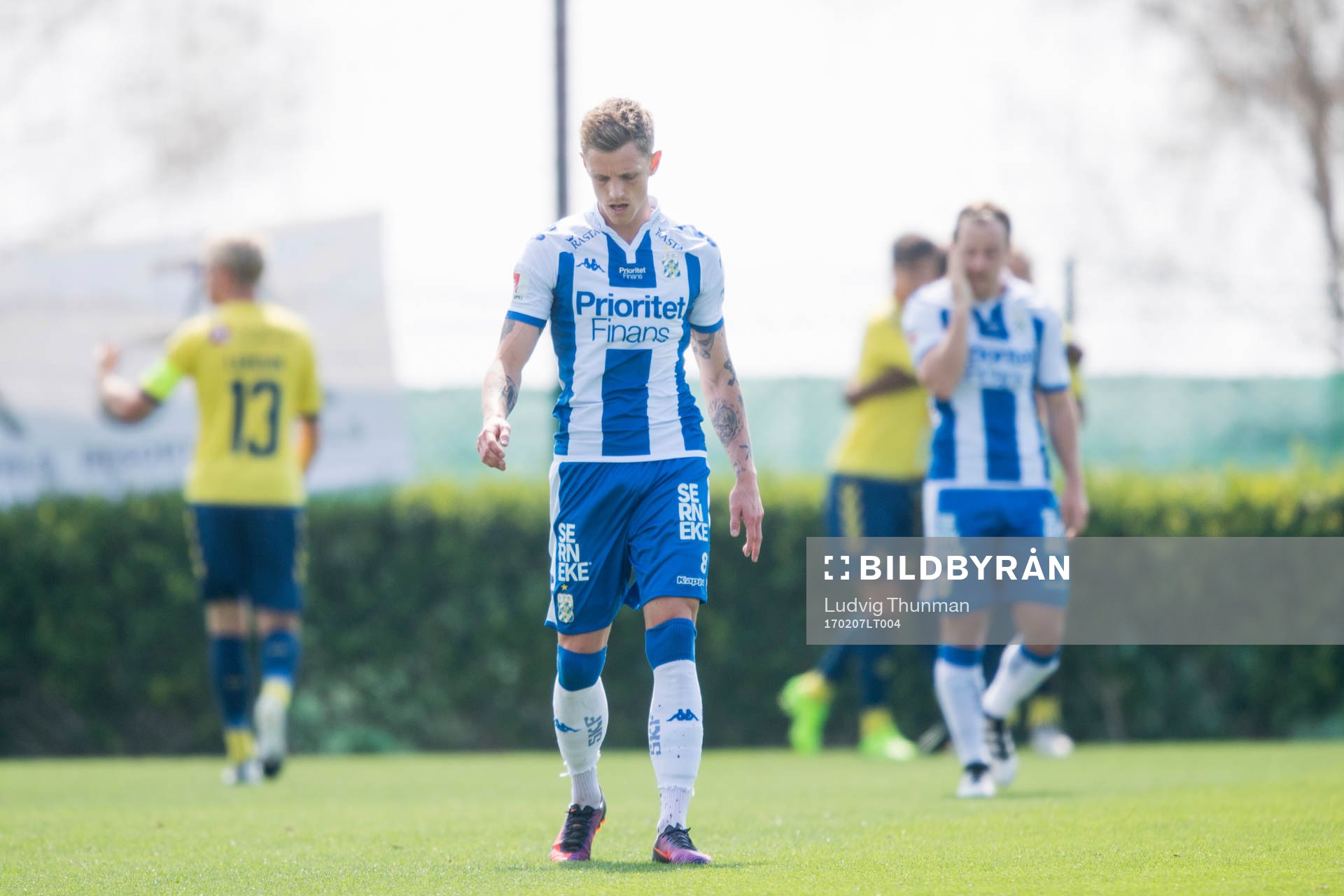 IFK Göteborgs Sören Rieks deppar