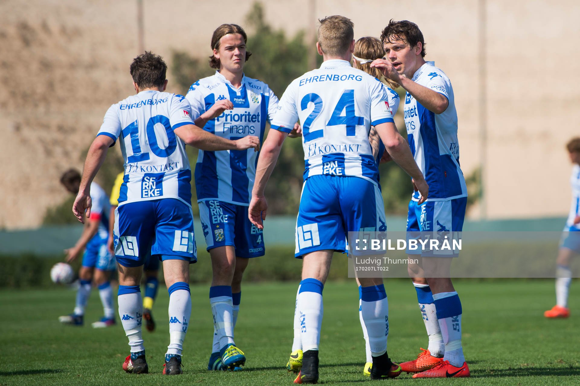 IFK Göteborgs Tobias Hysén, August Erlingmark, Sebastian