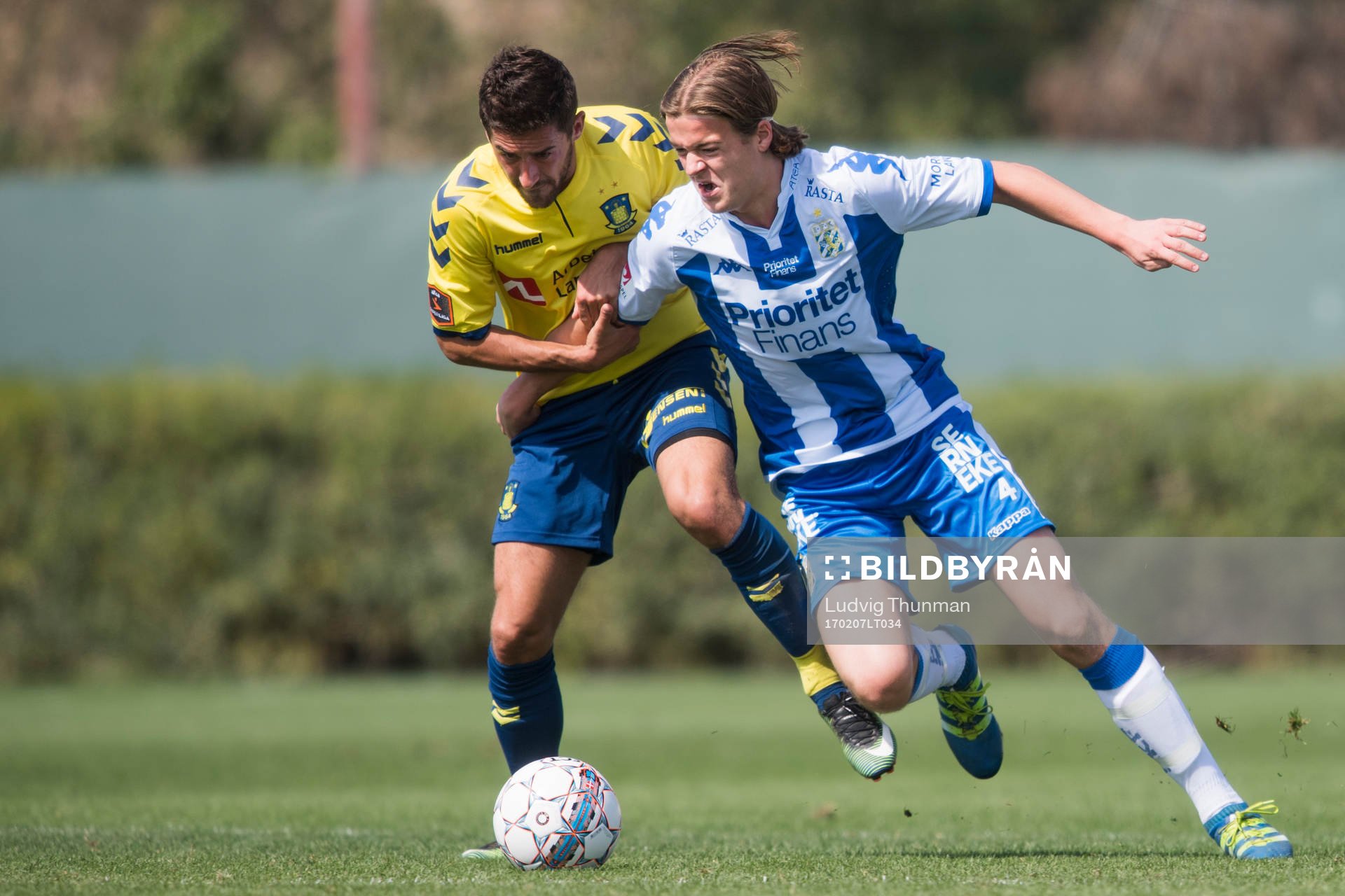 Bröndbys Svenn Crone och IFK August Erlingmark