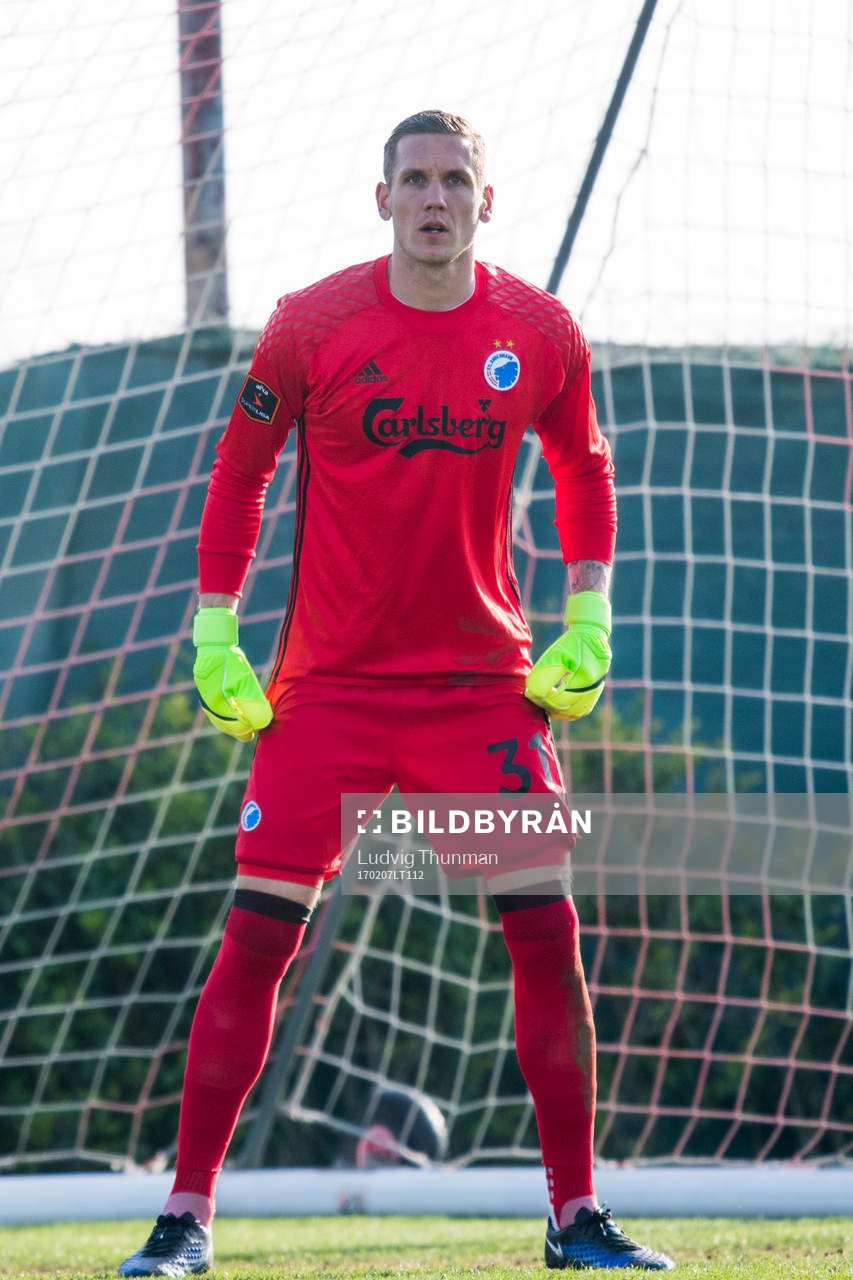 FC Köpenhamns målvakt Robin Olsen