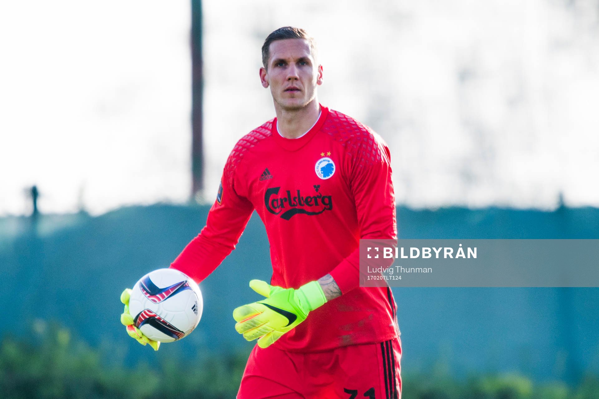FC Köpenhamns målvakt Robin Olsen