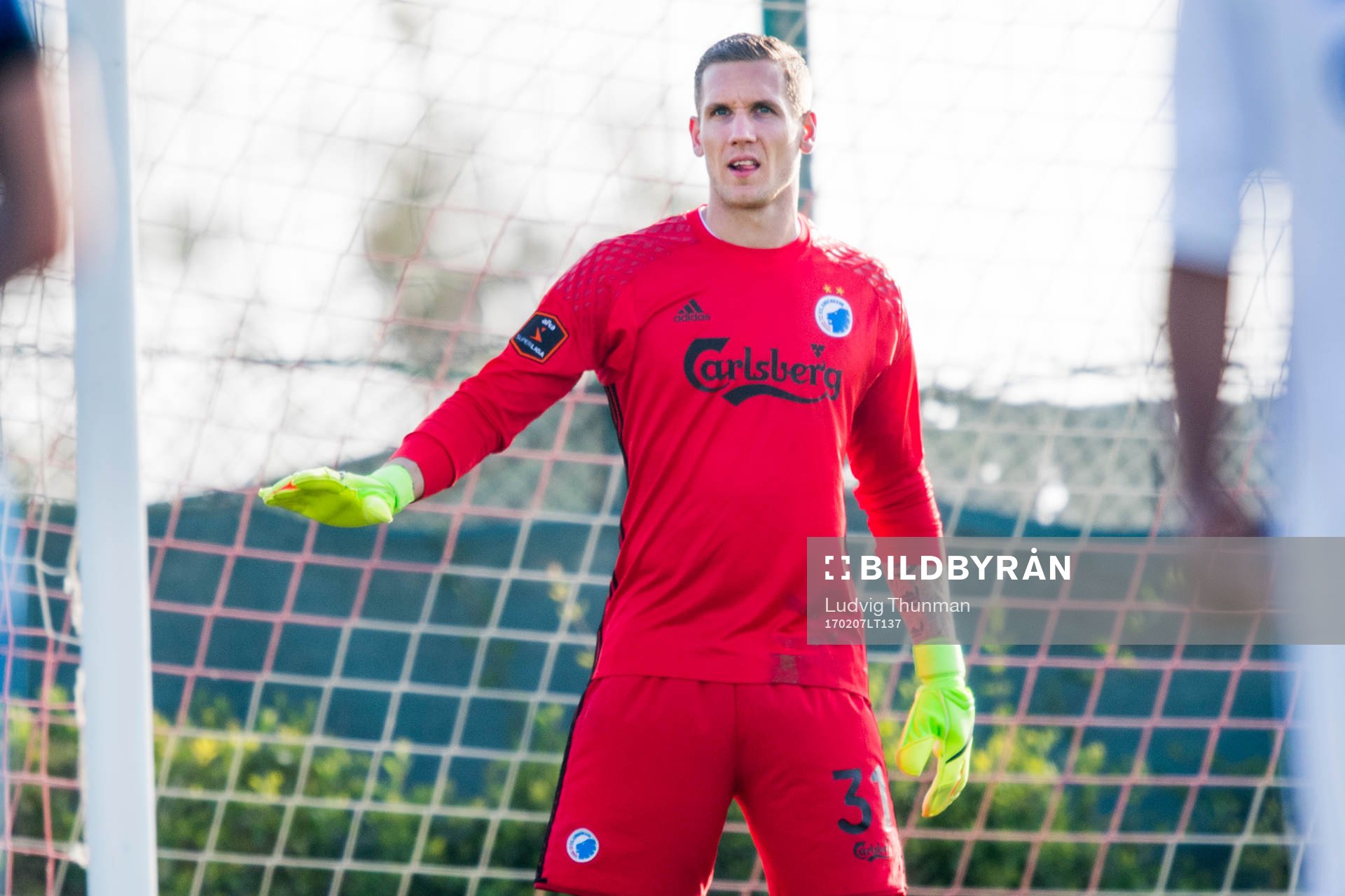 FC Köpenhamns målvakt Robin Olsen