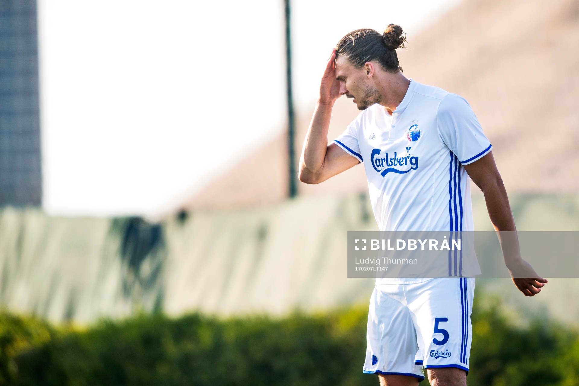 FC Köpenhamns Erik Johansson deppar