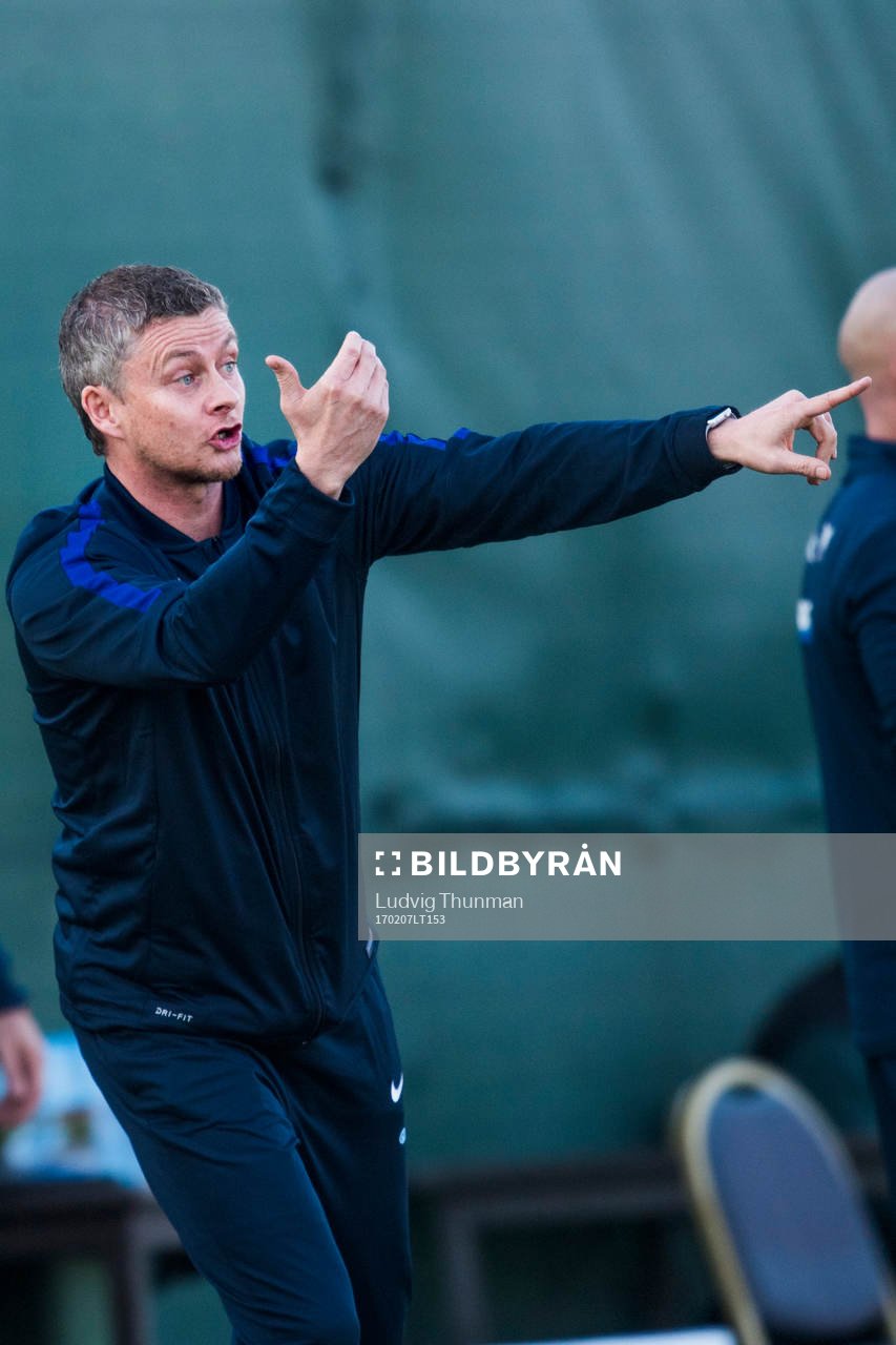 Moldes tränare Ole Gunnar Solskjaer