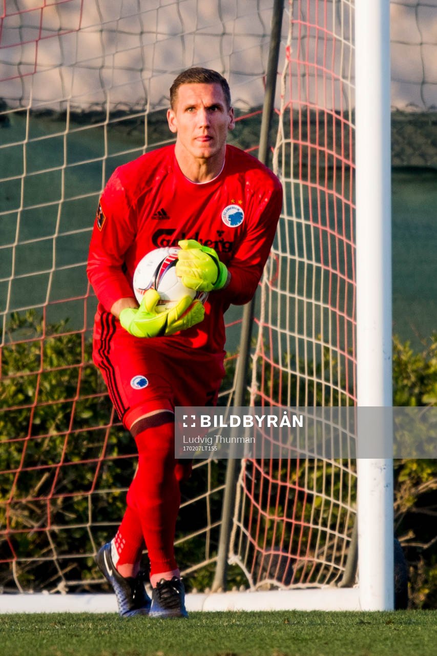 FC Köpenhamns målvakt Robin Olsen