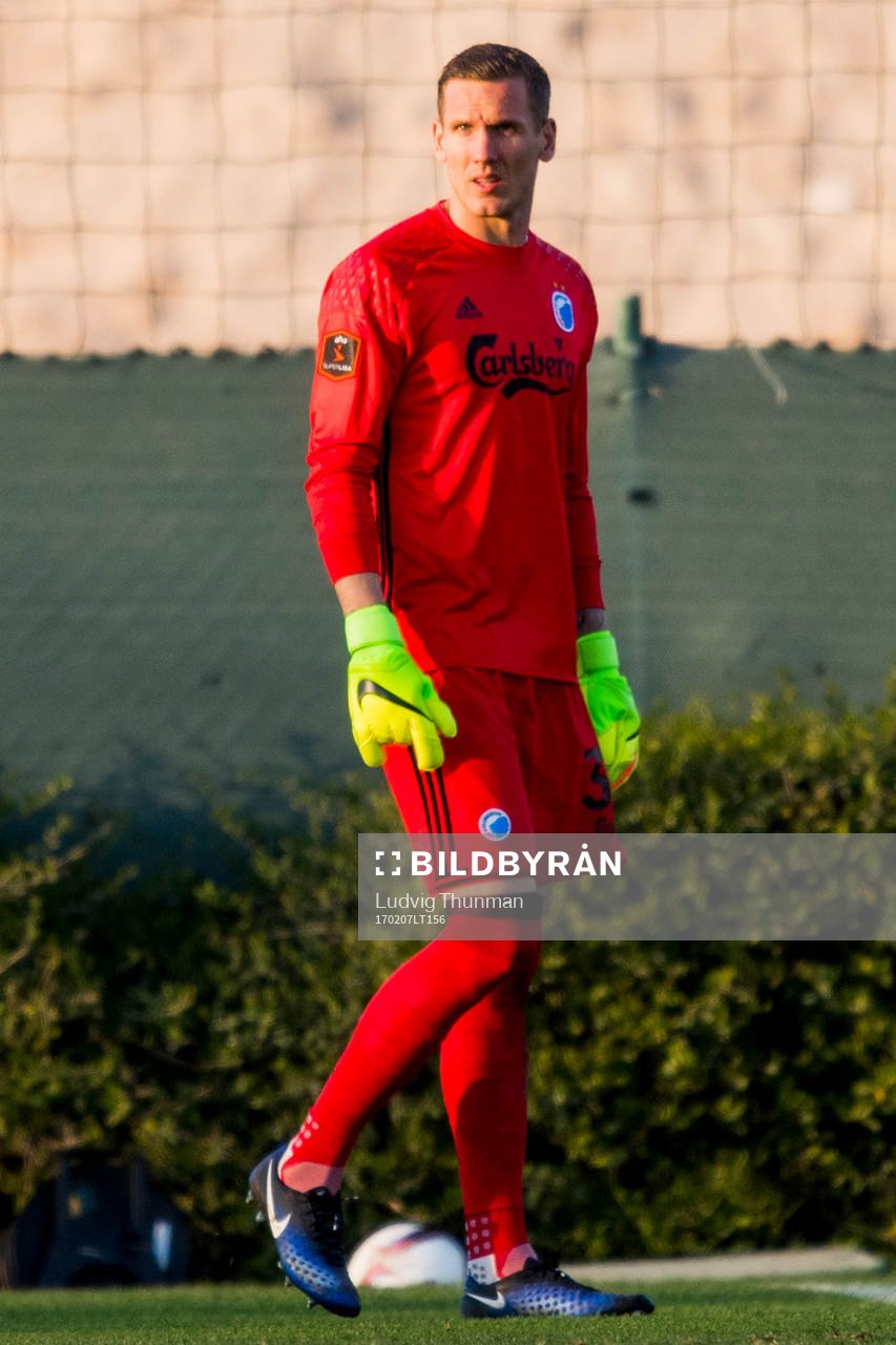 FC Köpenhamns målvakt Robin Olsen