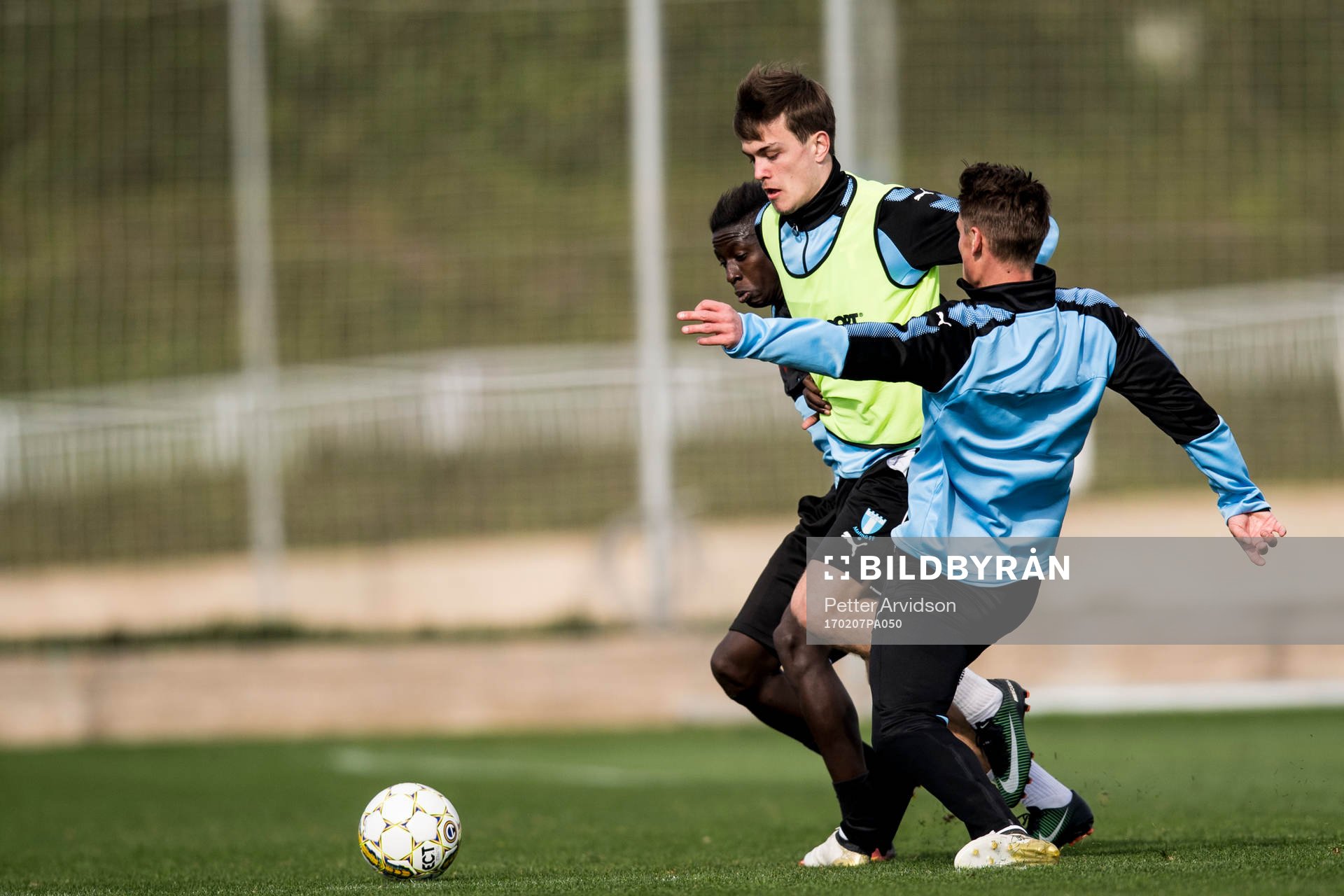 Pa Konate, Pavle Vagic och Markus Rosenberg