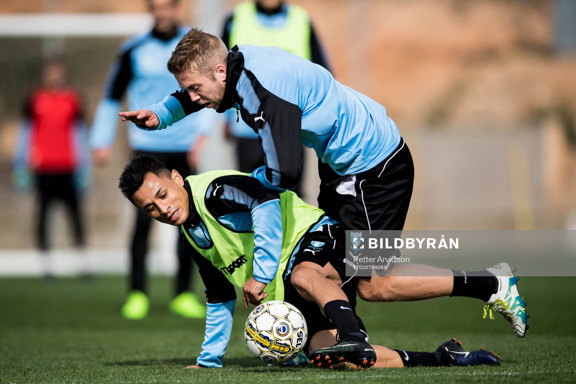 Yoshimar Yotún och Anton Tinnerholm