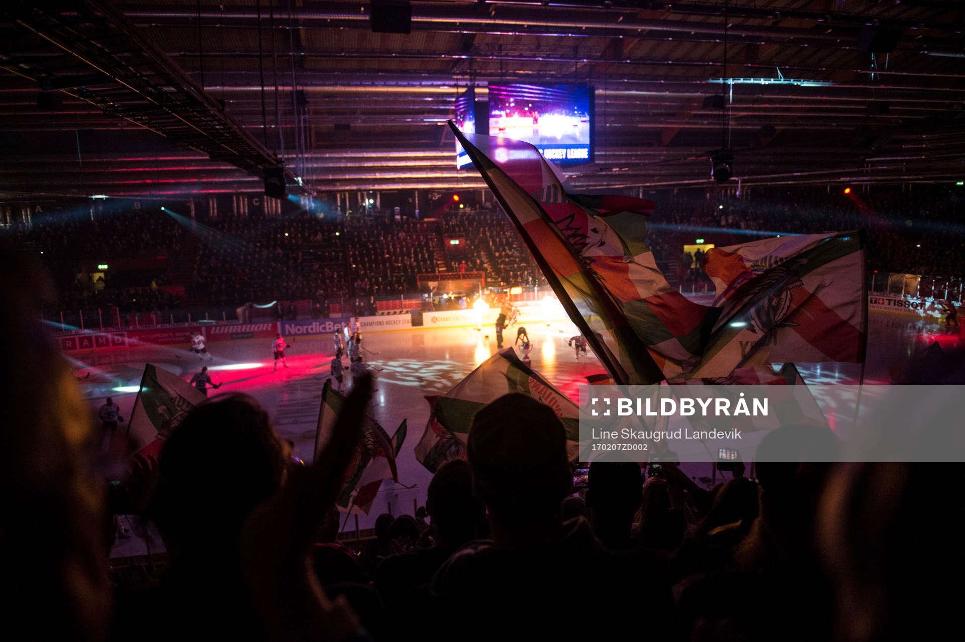 Frölunda gör entre i finalen i CHL mellan Frölunda och