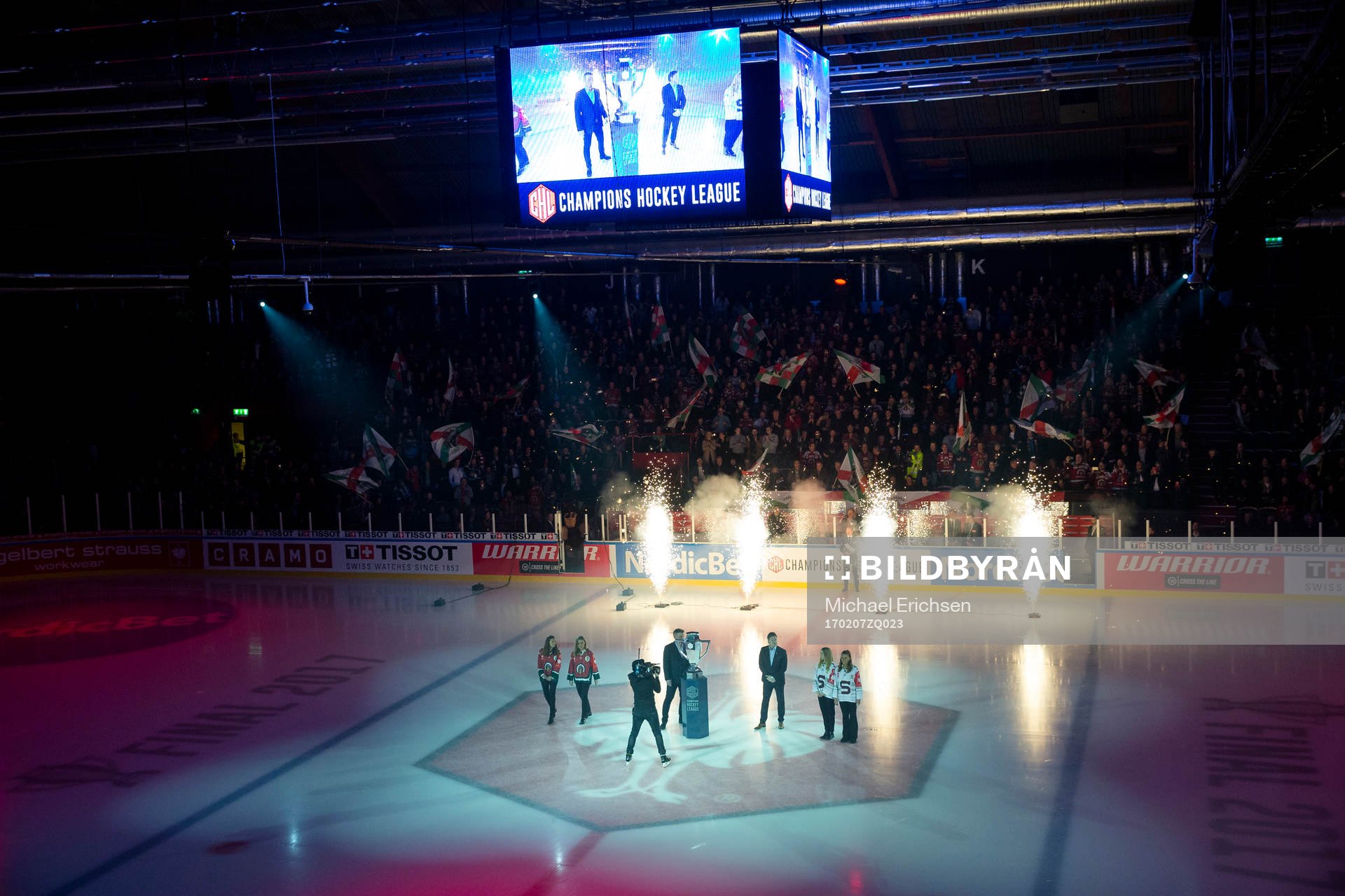 Tidigare Frölunda spelarna Ronnie Sundin och Stefan