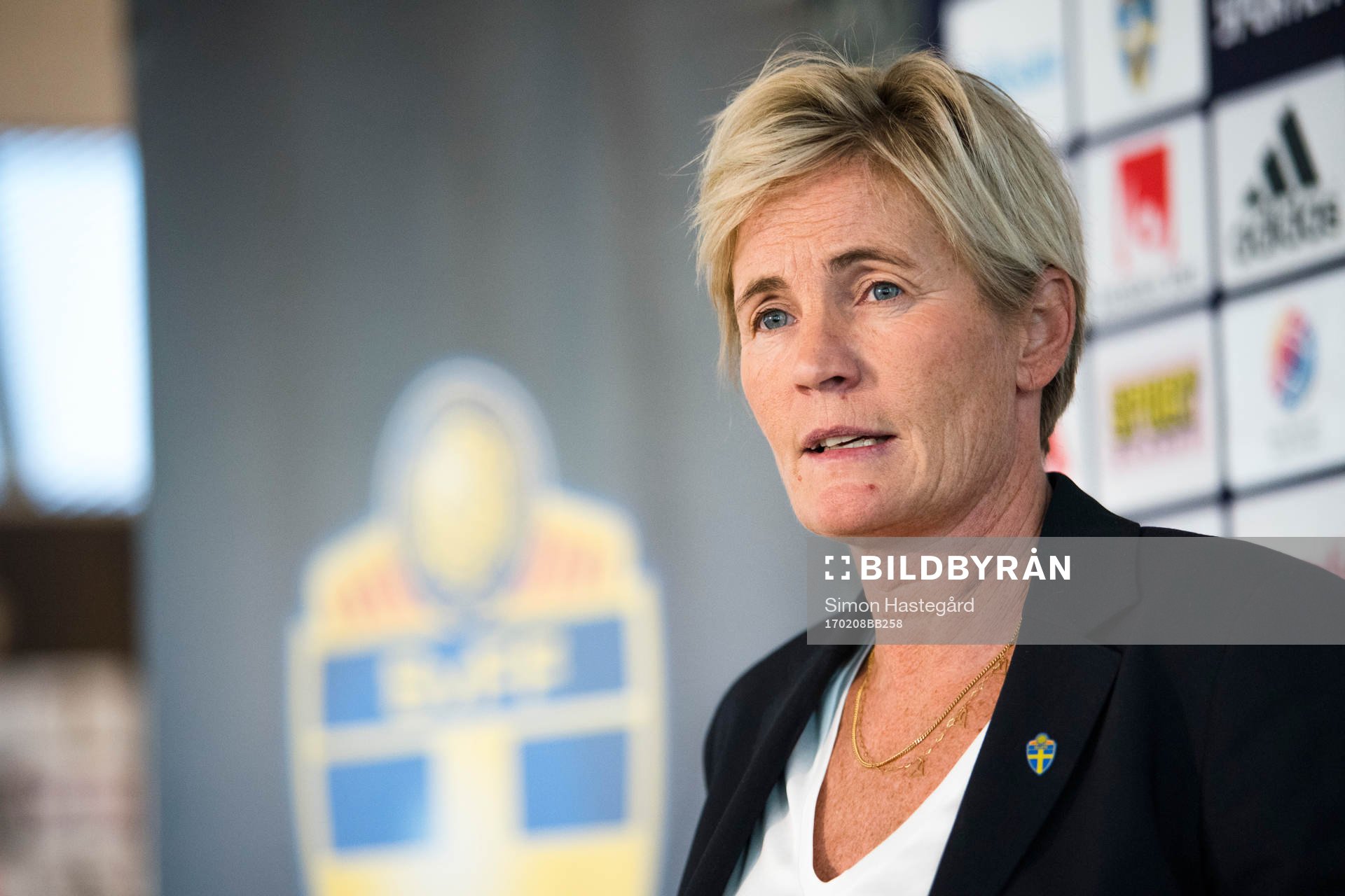 Sveriges assisterande förbundskapten Lilie Persson