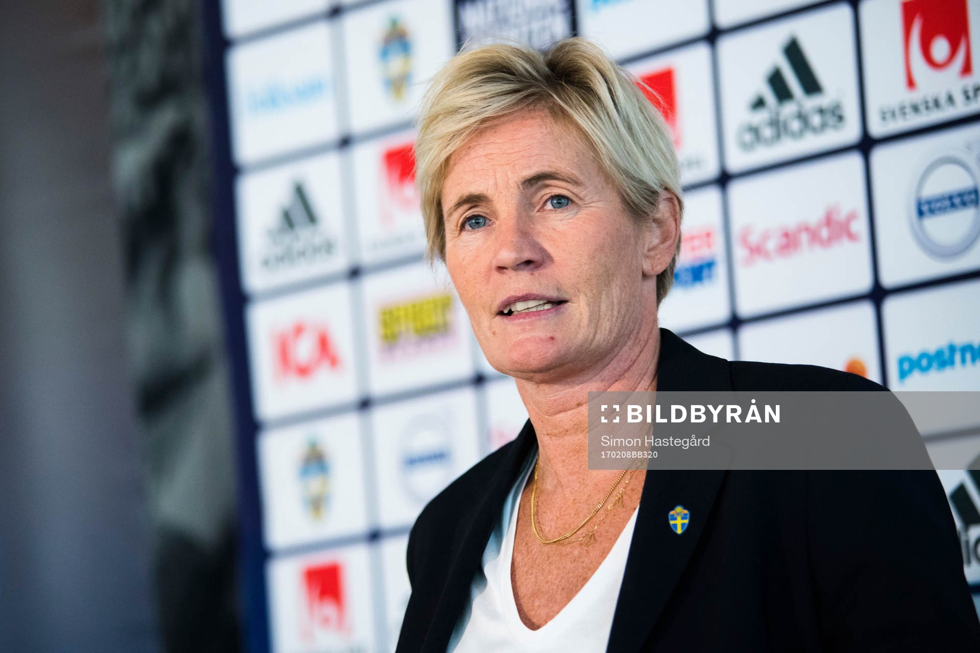 Sveriges assisterande förbundskapten Lilie Persson