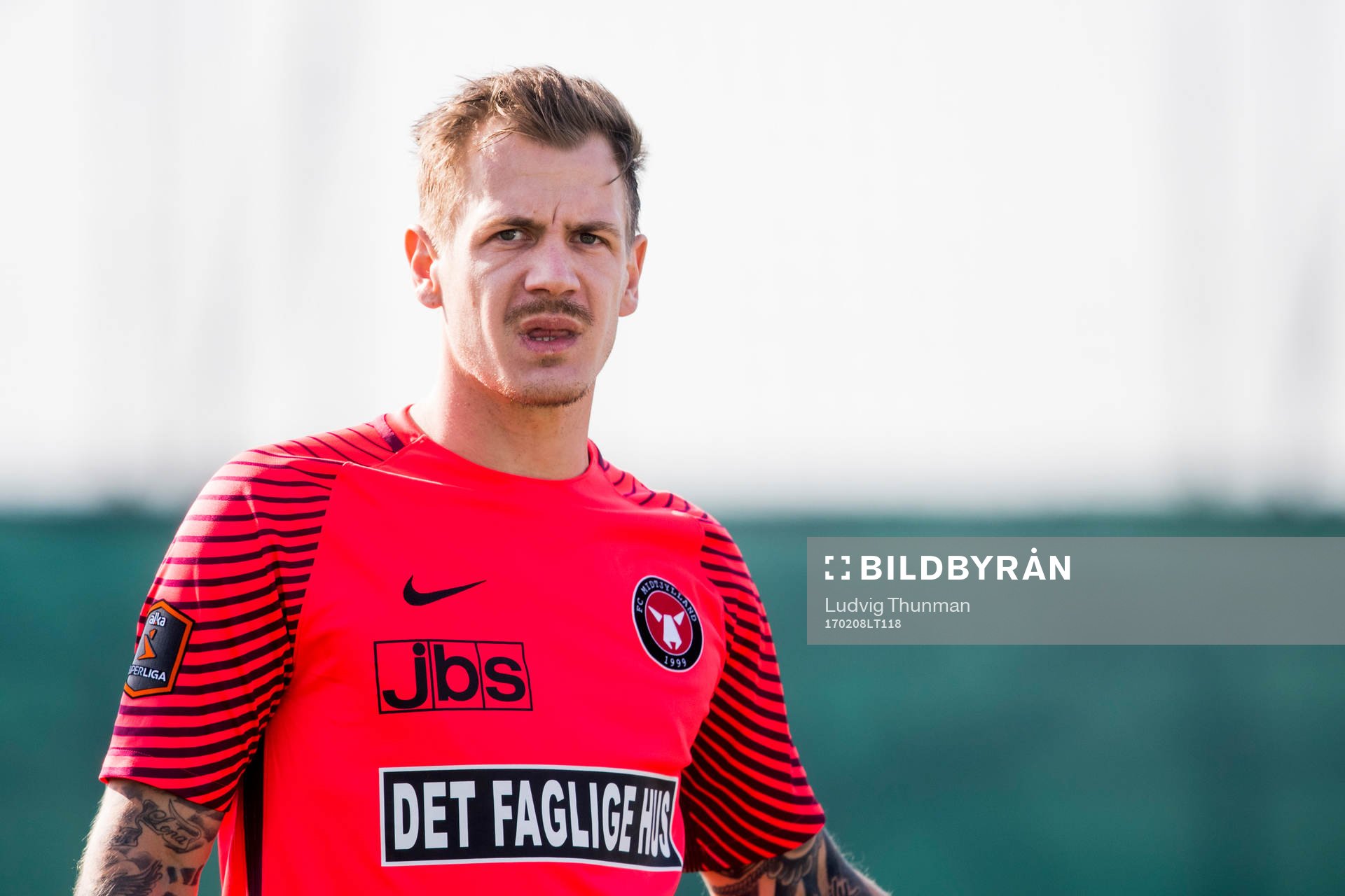 Midtjyllands målvakt Johan Dahlin