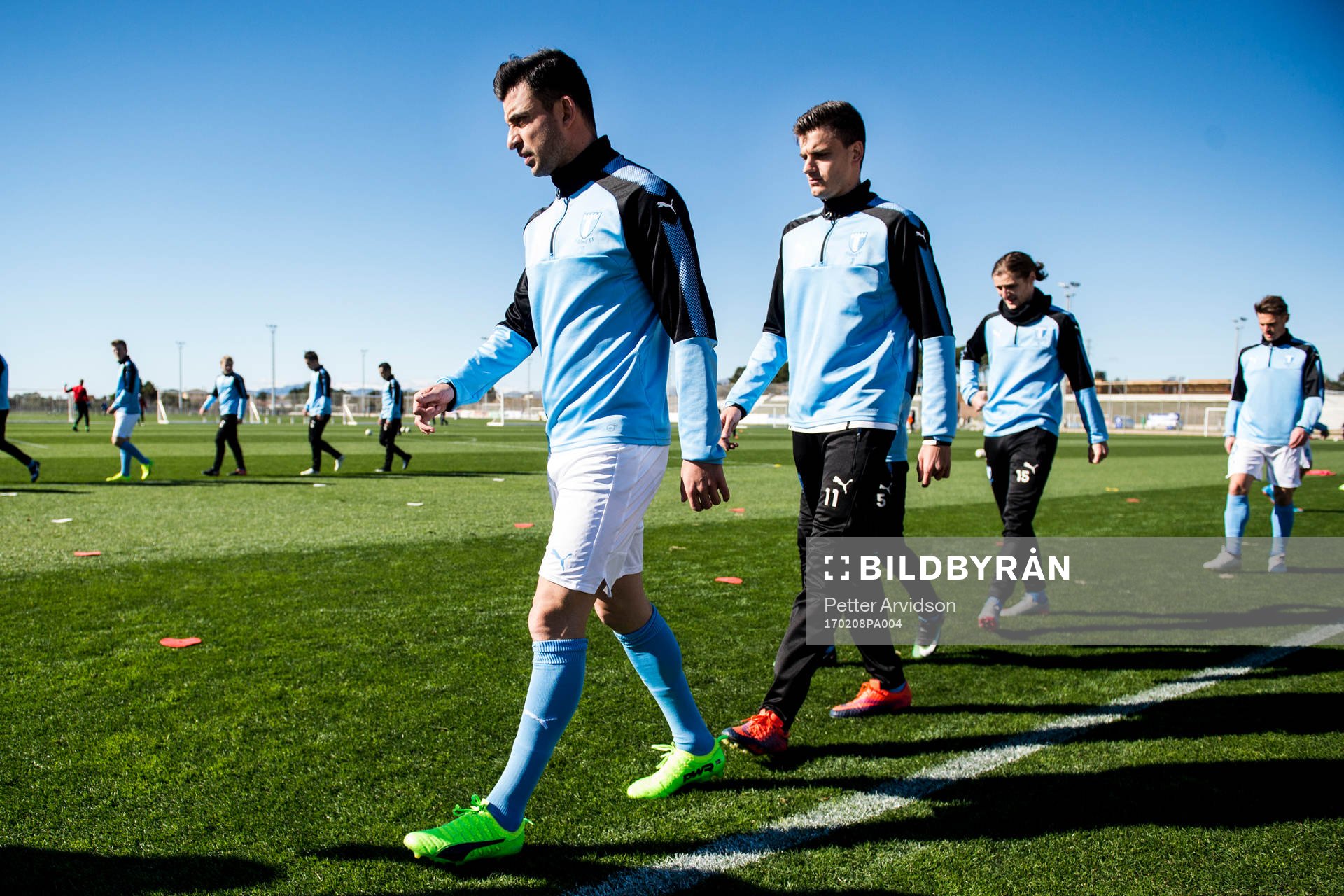 Malmö FFs Behrang Safari, Alexander Jeremejeff och Pawel