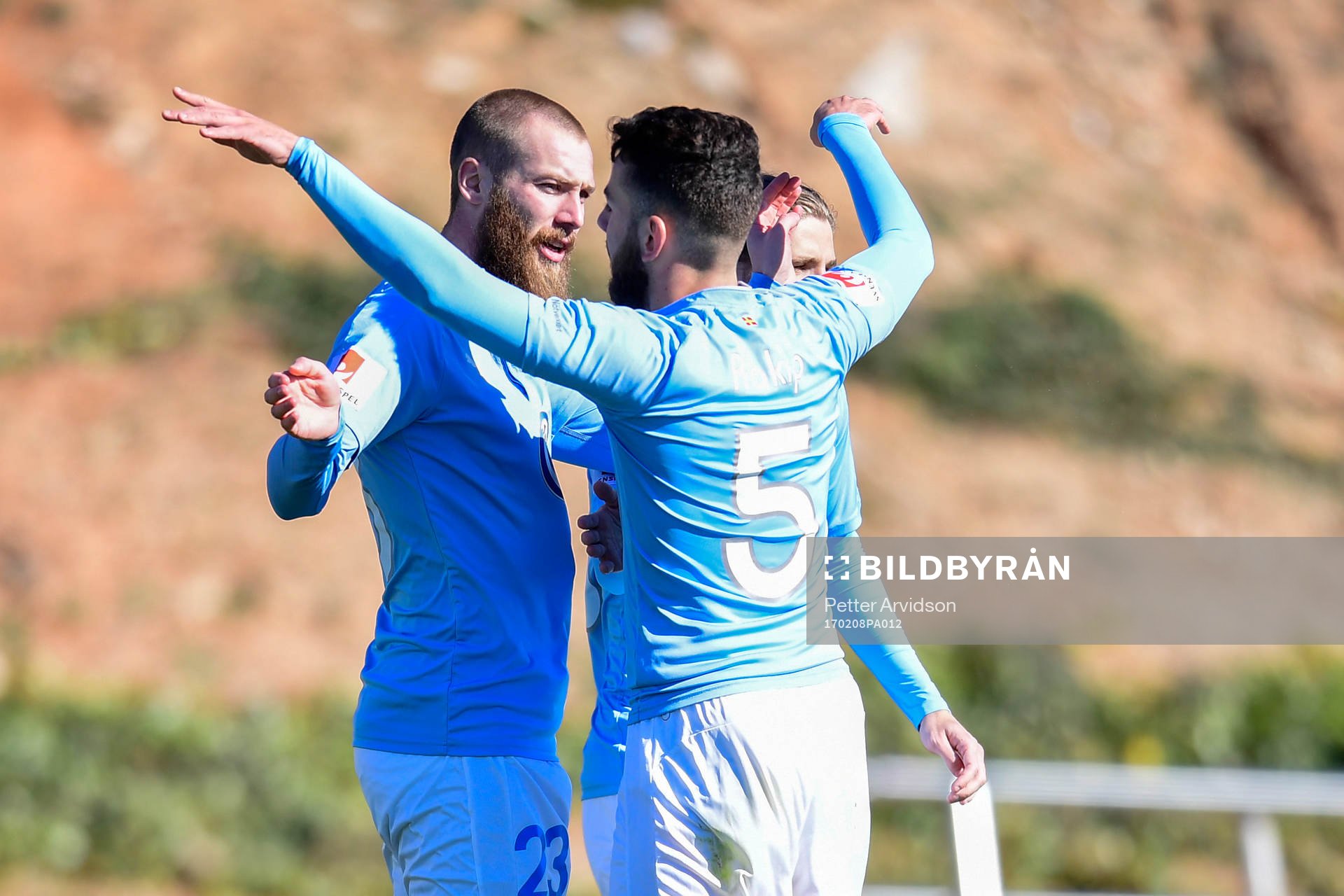 Malmö FFs Jo Inge Berget jublar