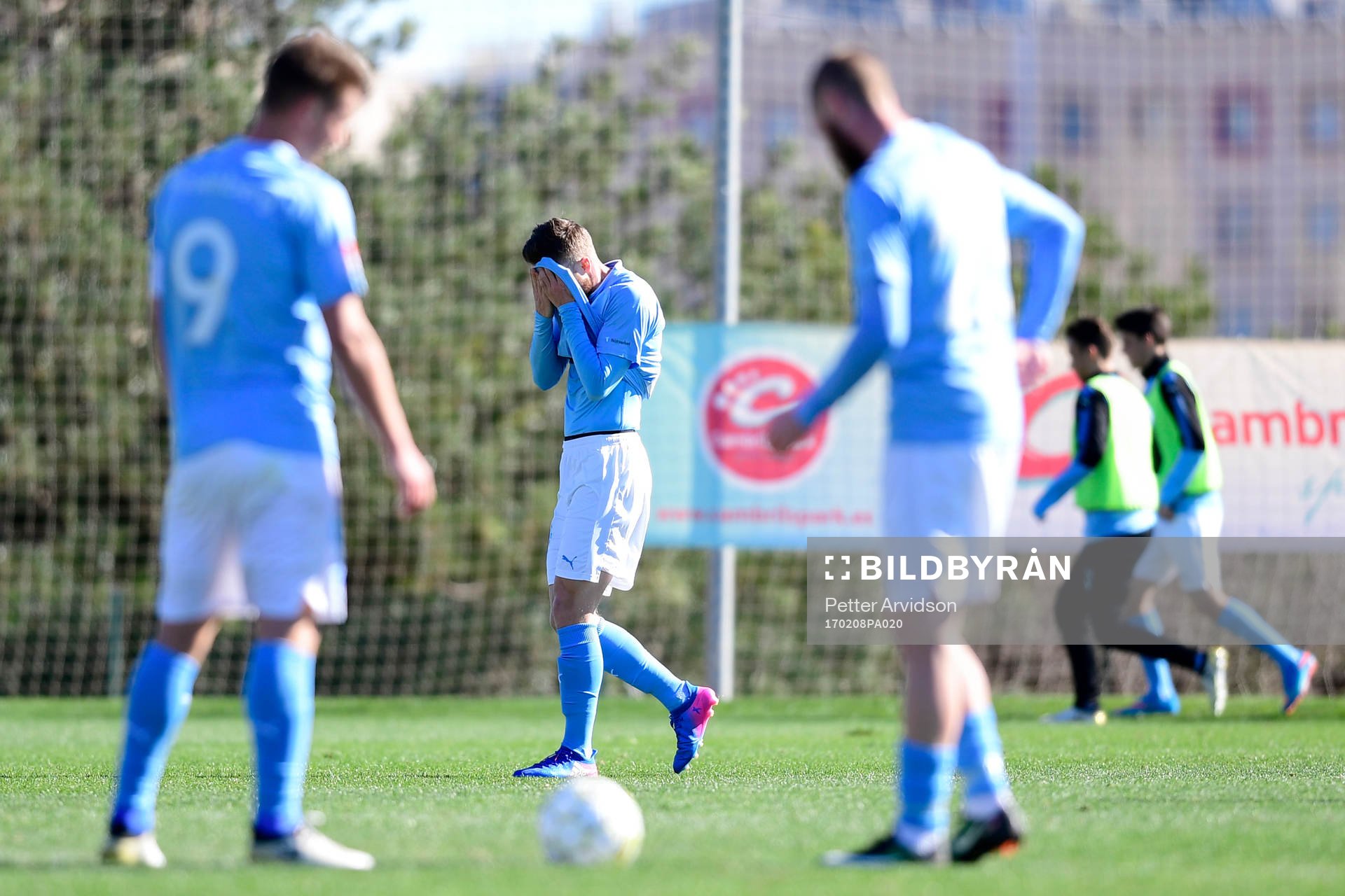 Malmö FFs Lasse Nielsen deppar